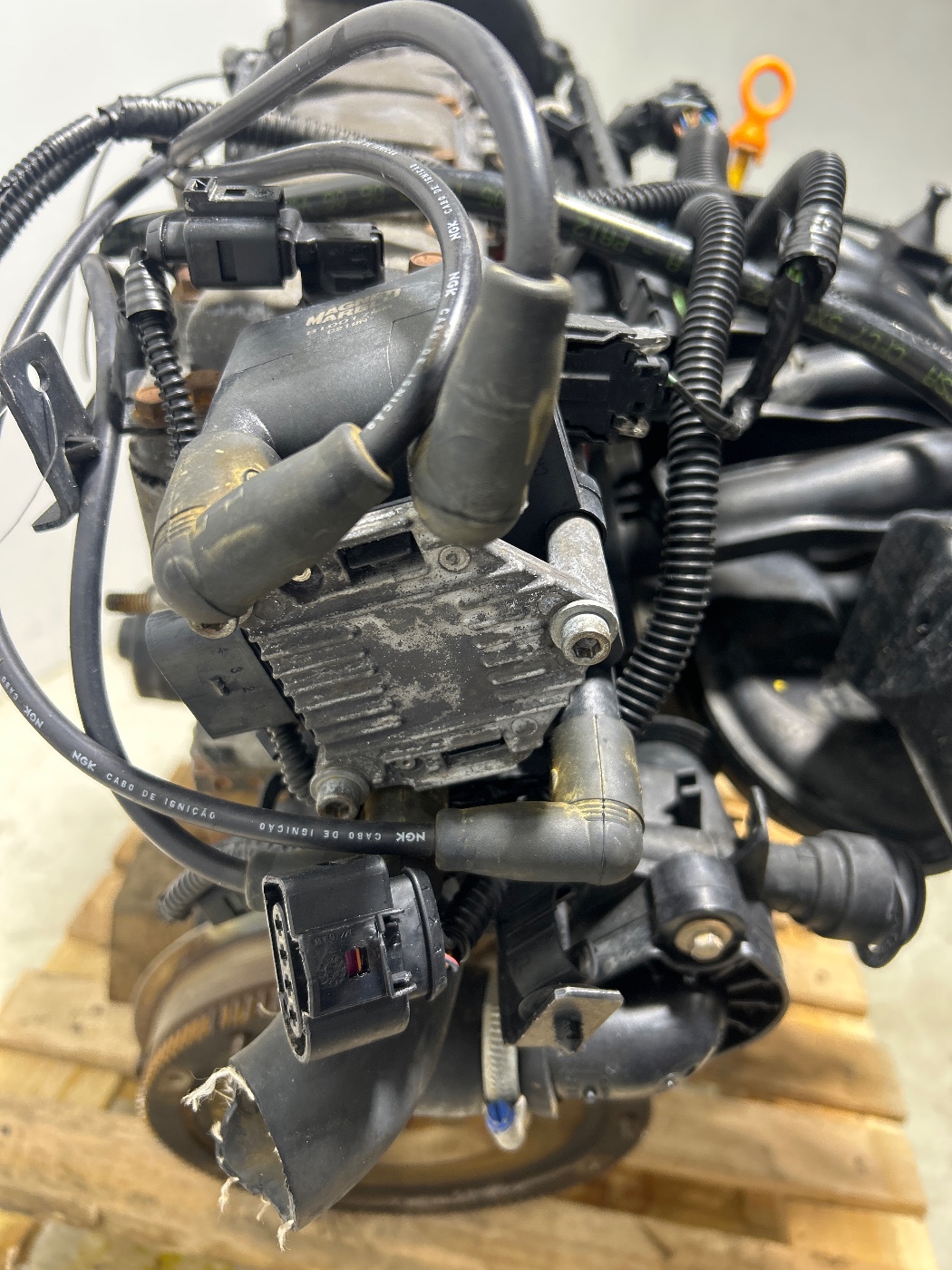 MOTOR COMPLETO VOLKSWAGEN GOL CITY (TREND) 1.0 FLEX 10/11 - 03J100025L - 
