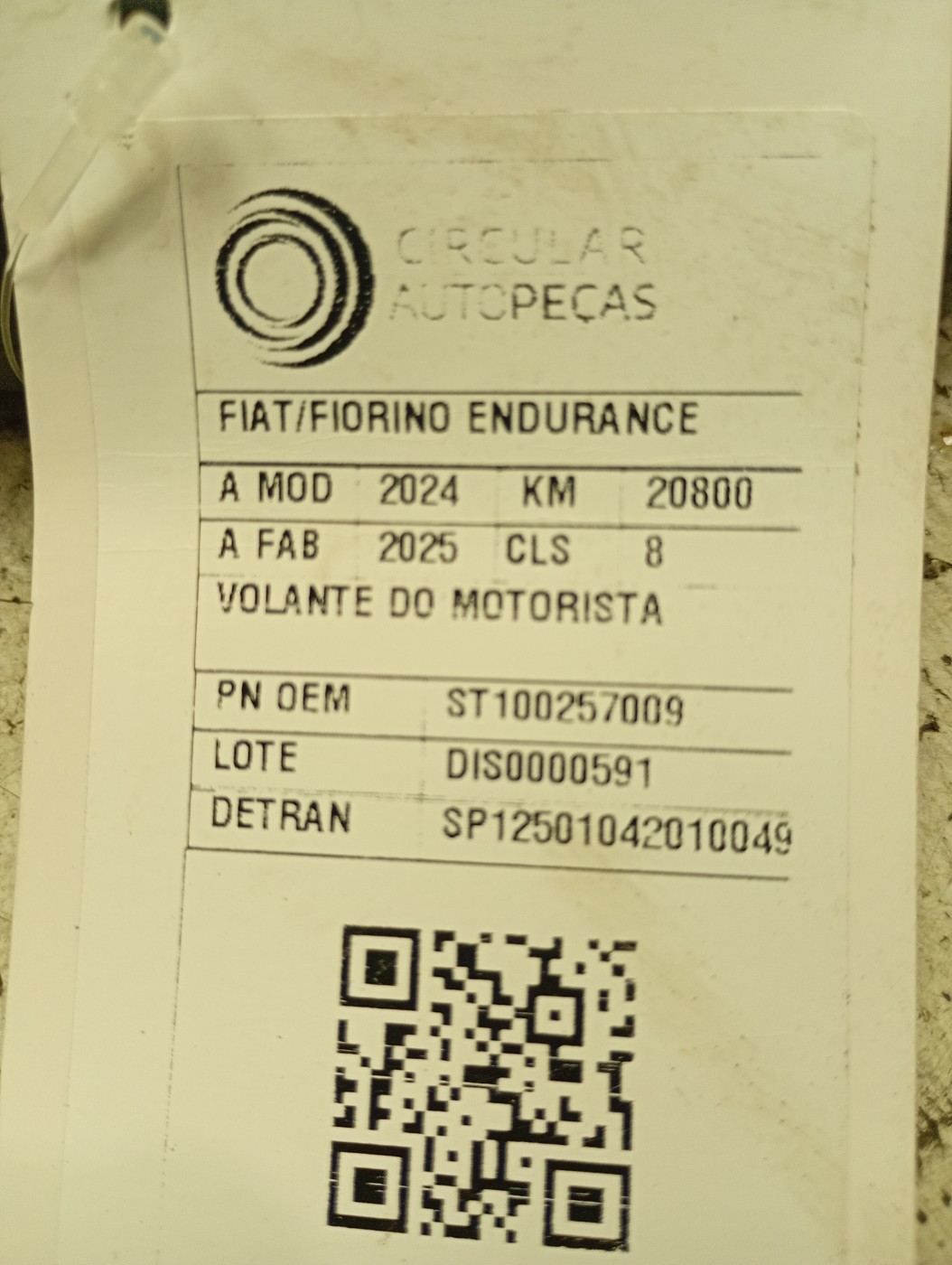 VOLANTE DIRECAO - 100257009 - 