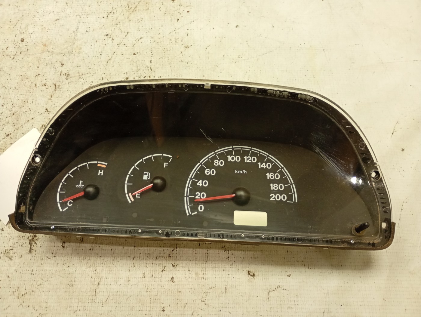 Painel Instrumentos Fiat Siena Celebration 1.0 Fire 2007 - 51786081 - 