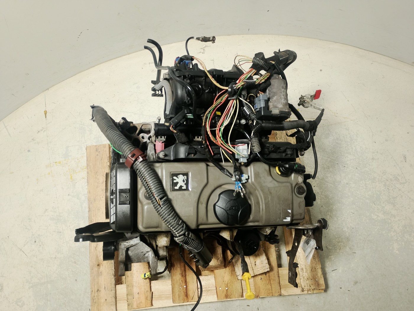 MOTOR COMPLETO PEUGEOT 206 SENSATION 1.4 FLEX 2007/2008 - 0135LA - 