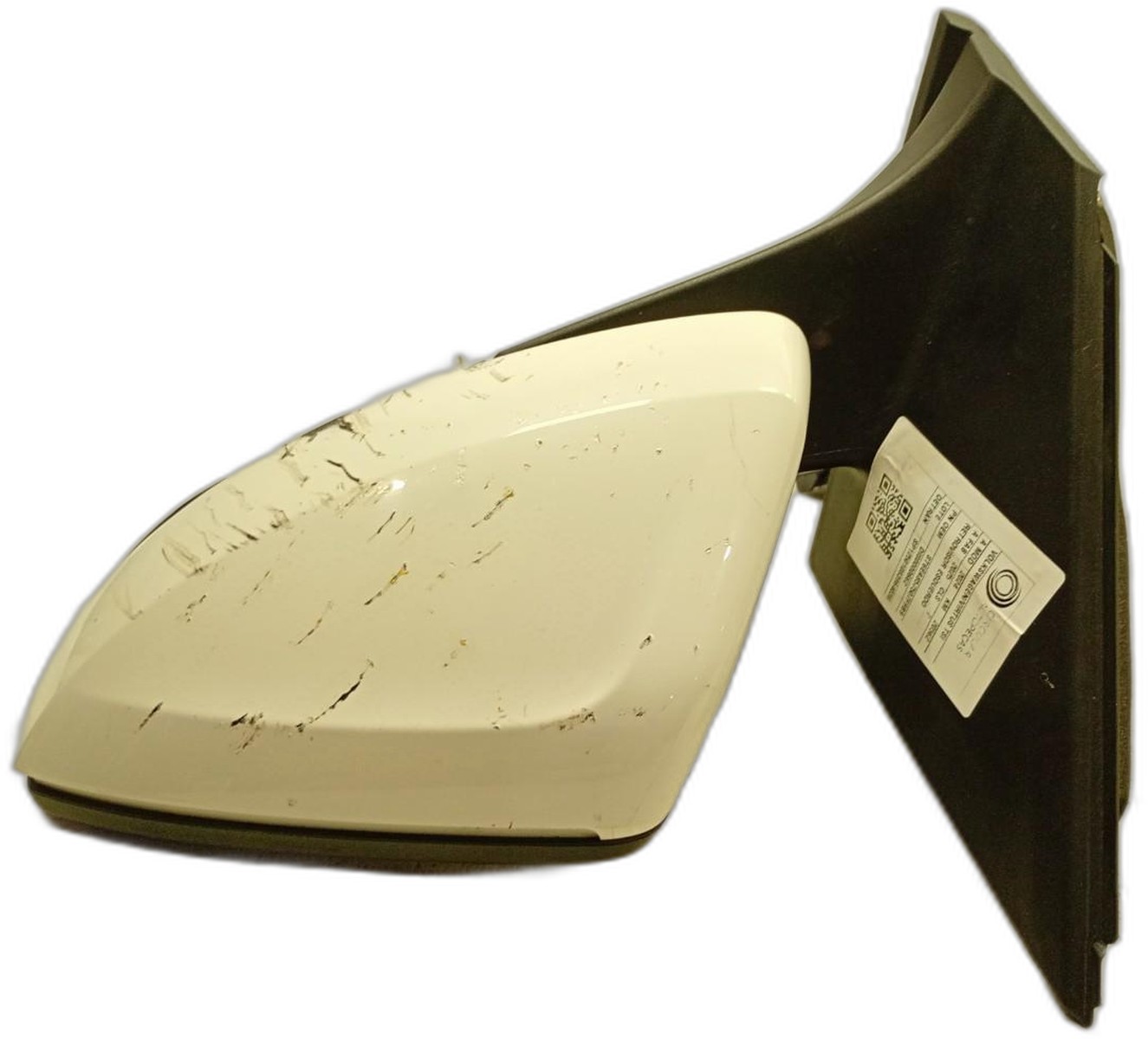 Espelho Retrovisor Preto Esquerdo (Motorista) Elétrico - 6EA857507F9B9 - Polo, Virtus