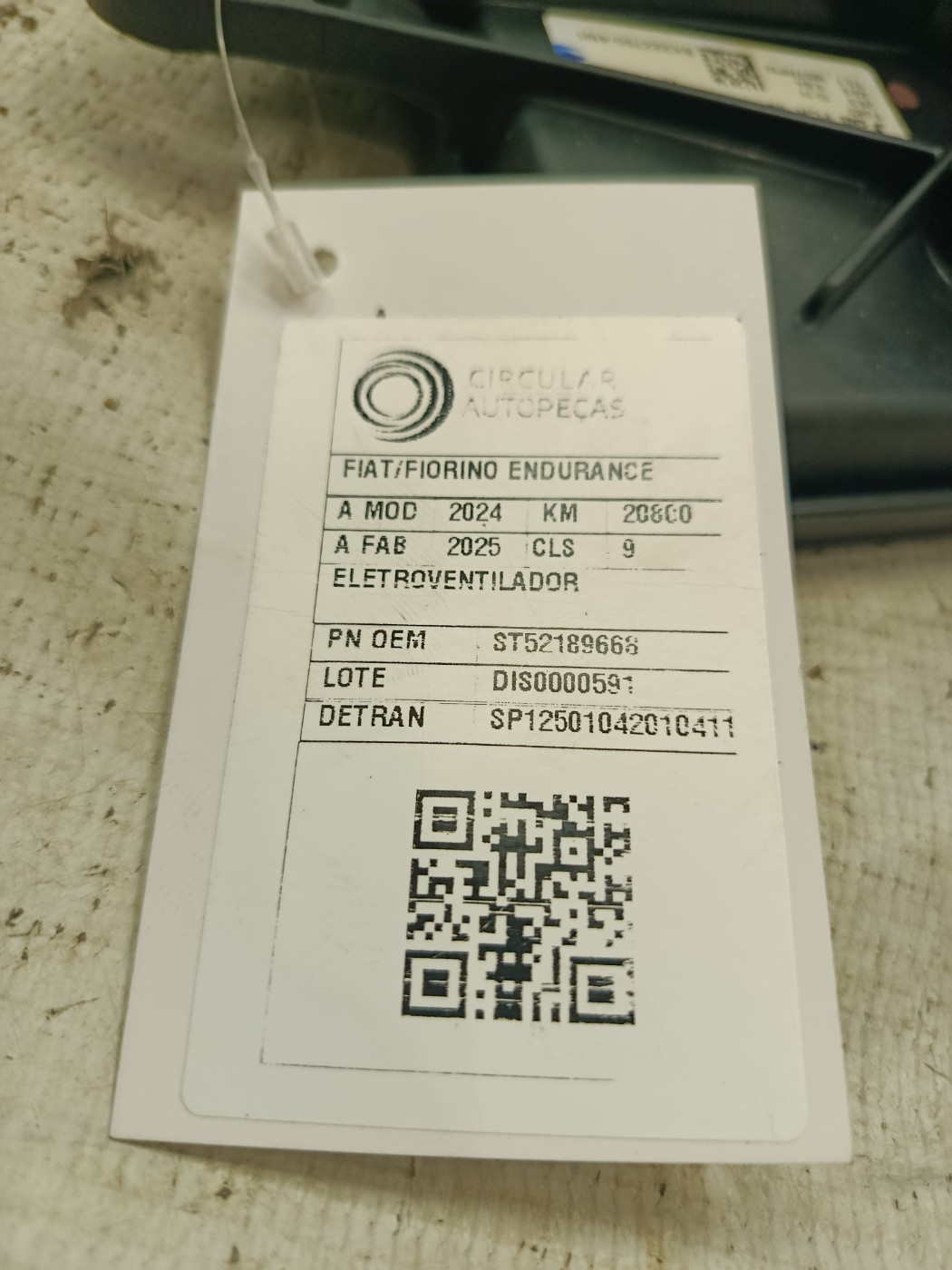 VENTOINHA ELETROVENTILADOR - 52189668 - 