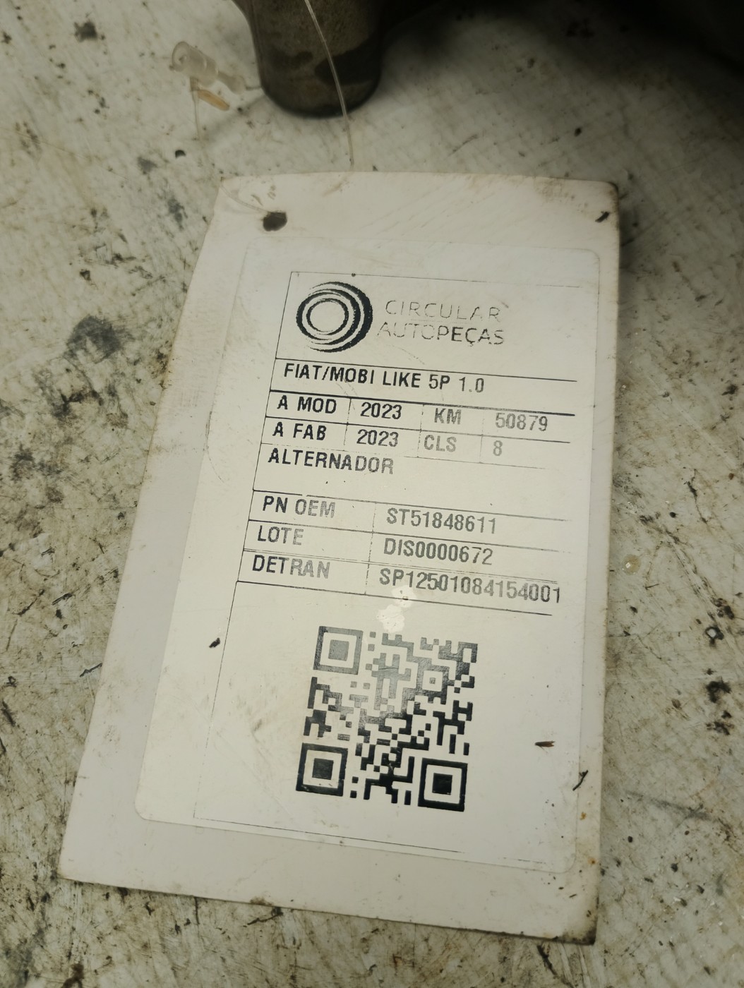 ALTERNADOR - 51848611 - 