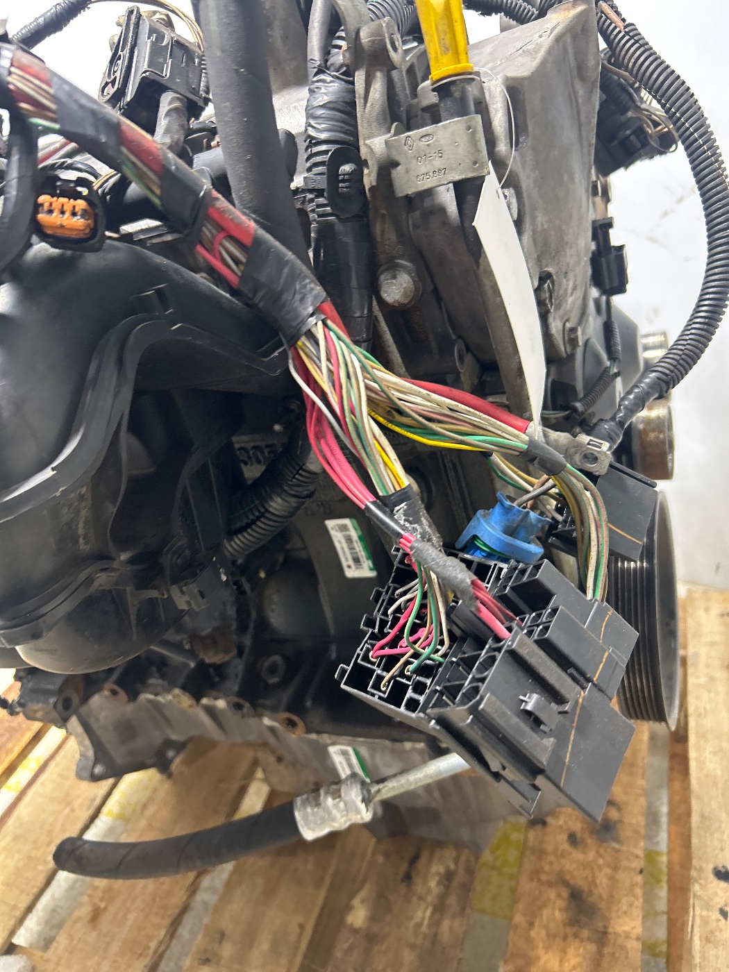MOTOR COMPLETO RENAULT SANDERO EXPR. 1.6 HI-POWER 2013/14 - 8201315858 - 