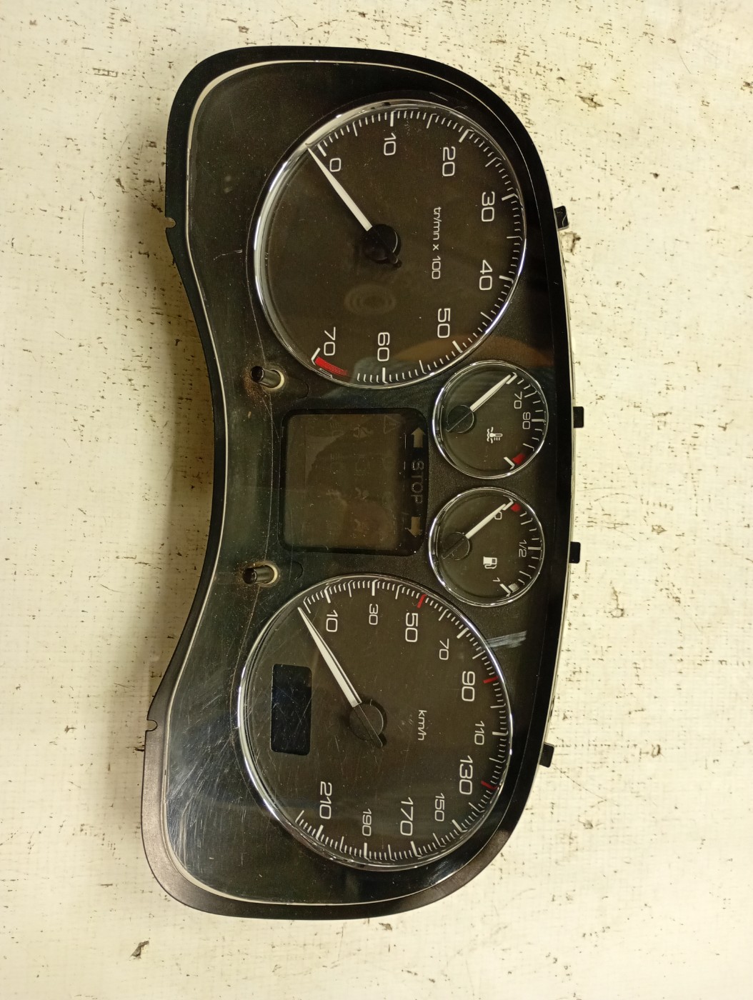 PAINEL INSTRUMENTOS PEUGEOT 307 PRESENCE 1.6 FLEX 2010 - 6103L7 - 