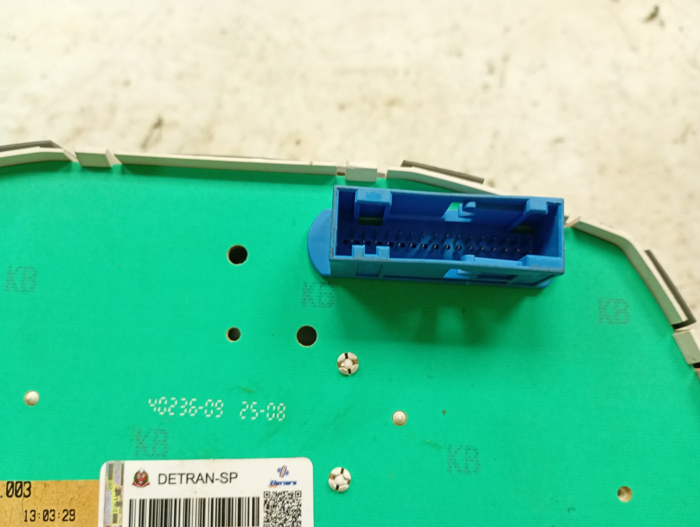 PAINEL INSTRUMENTOS FORD KA 1.0 8V ST FLEX 2008/2009 - ST9S5510849FA - 