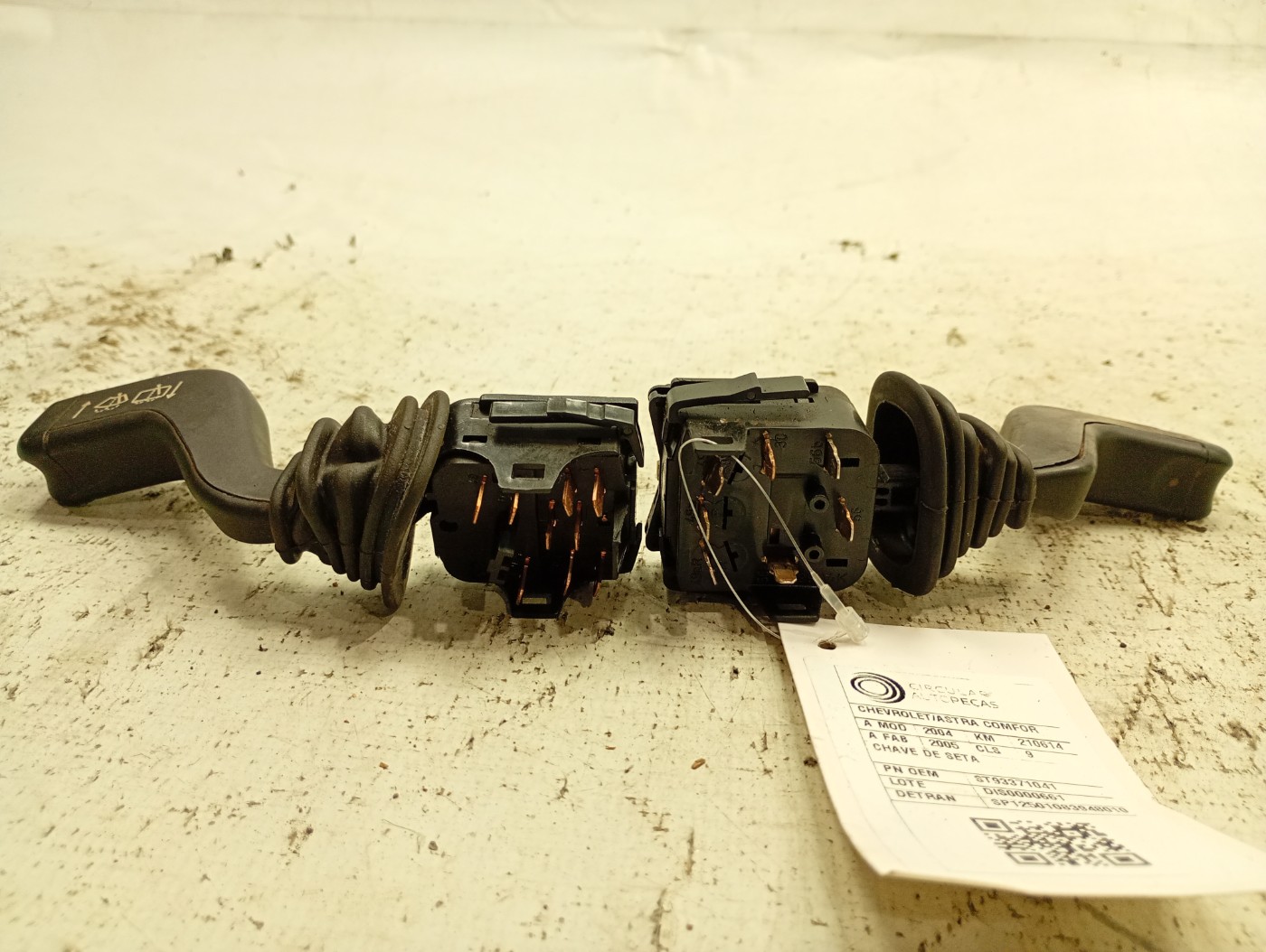 CHAVE SETA CHEVROLET CLASSIC LIFE/LS VHC FLEX 2012/2013 - ST93371041 - 