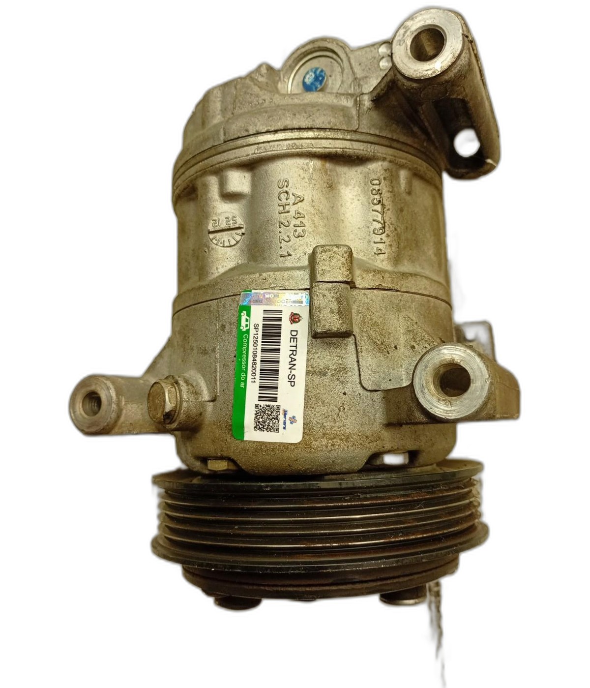 COMPRESSOR AR-CONDICIONADO FIAT UNO WAY 1.4 EVO 2016/16 - ST52240398 - 