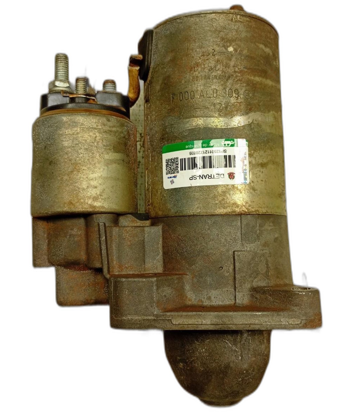 MOTOR PARTIDA FIAT FIORINO FURG. FIRE/1.3 F.FLEX 2007/08 - ST46763530 - 