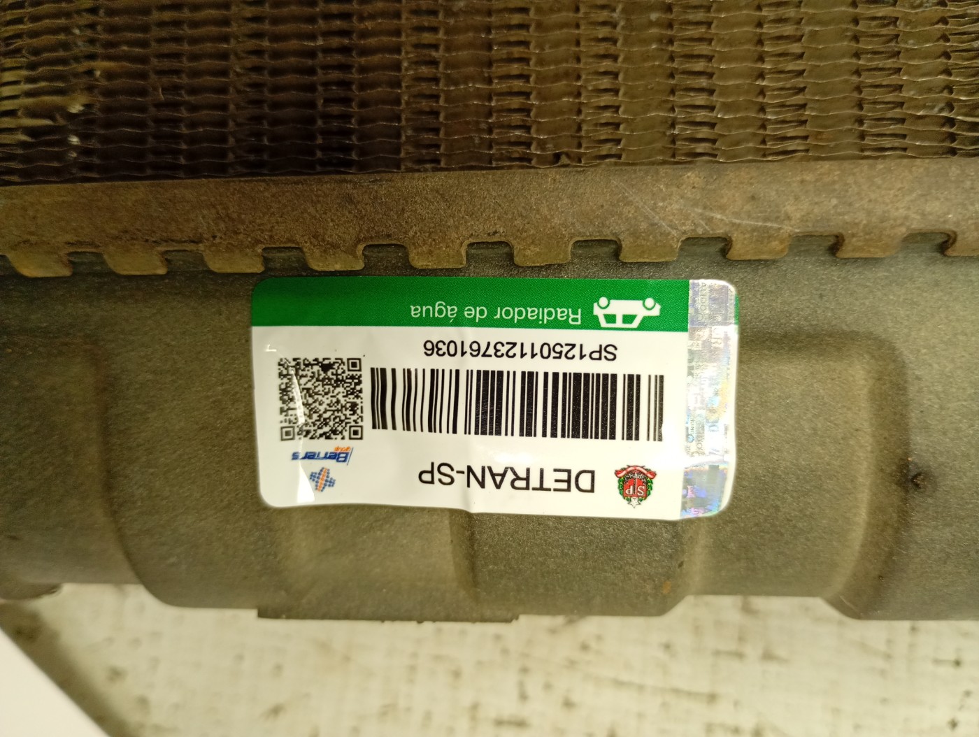 RADIADOR FIAT UNO MILLE FIRE ECONOMY 1.0 2008/2009 - ST51830625 - 