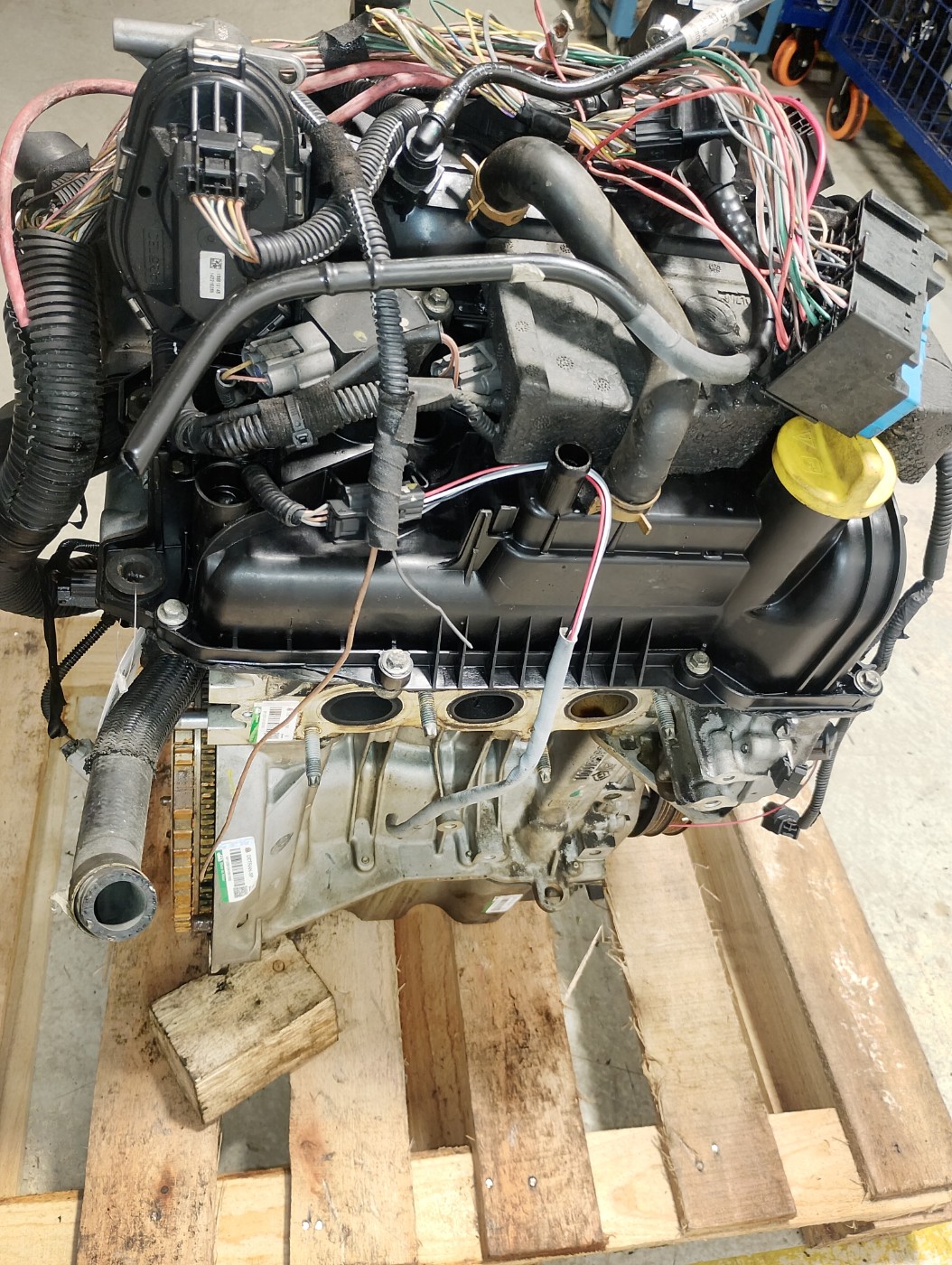 MOTOR COMPLETO RENAULT KWID ZEN 1.0 FLEX 12V 2021/2022 - ST8201678680 - 