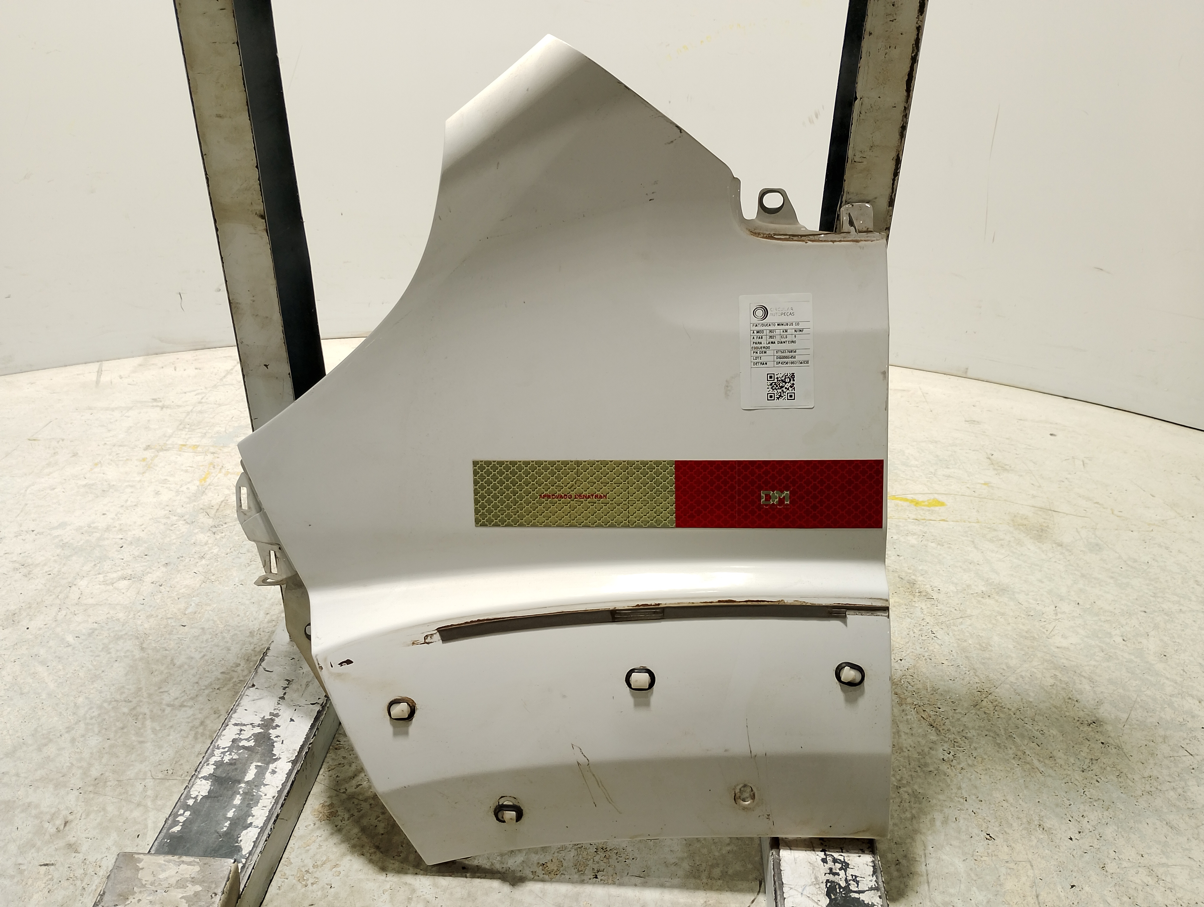 Paralama Esquerdo Branco Ducato 2018 2019 a 2021 - ST53376858 - 