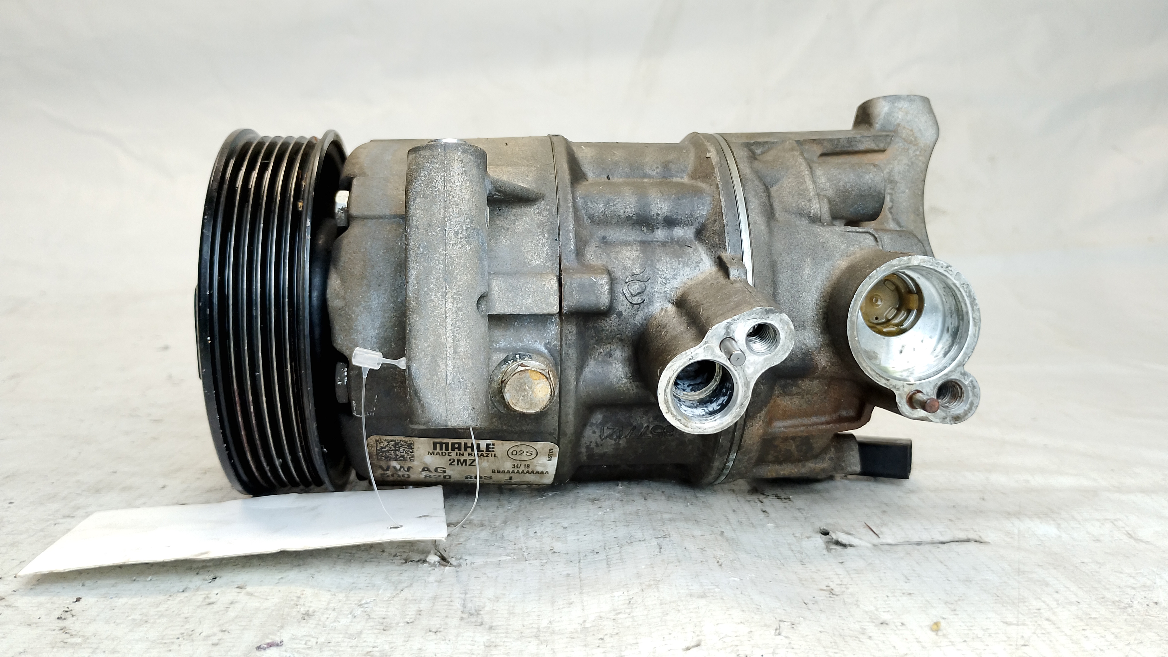 Compressor Ar Polo Virtus Tcross Nivus 1.0 1.6 1.4 2018/ - ST5Q0820803R - 