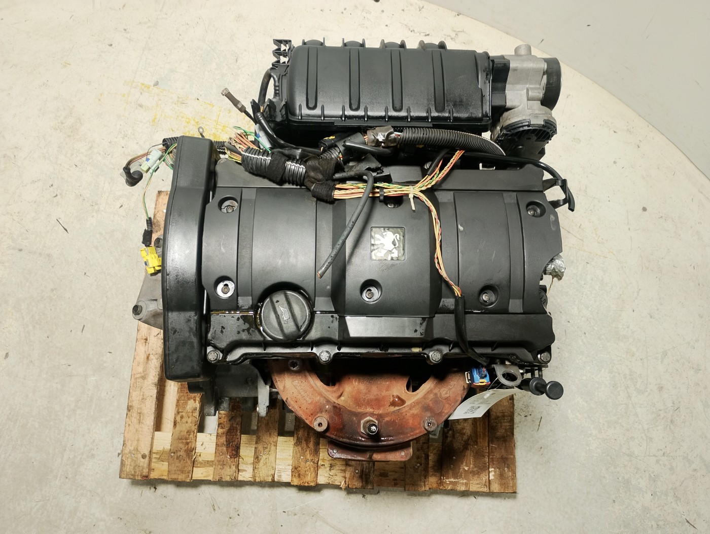 MOTOR COMPLETO PEUGEOT 307 SED. PRESENCE 1.6 FLEX 2010 - 0135KC - 