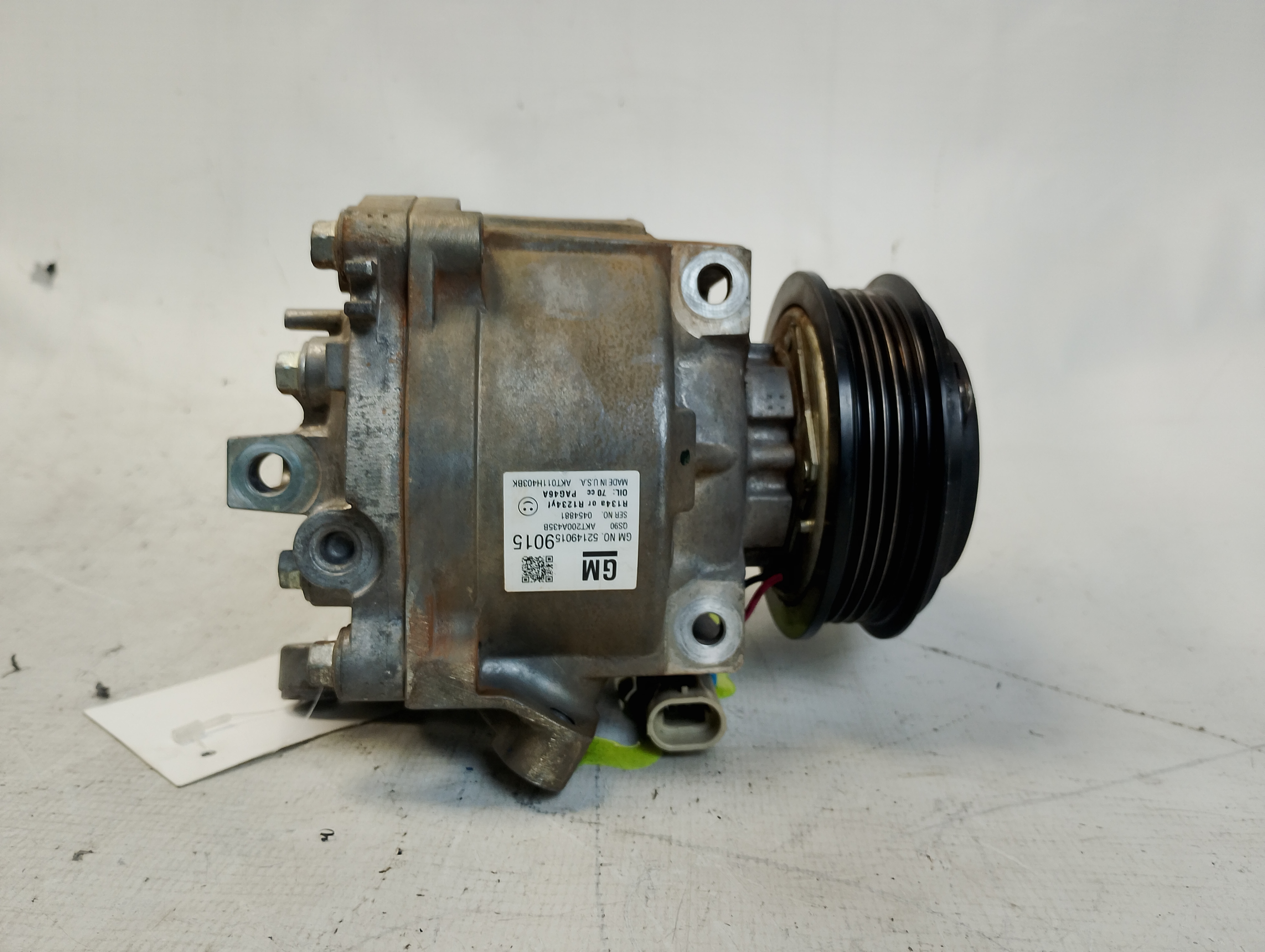 COMPRESSOR AR-CONDICIONADO CHEVROLET ONIX HATCH LT 1.4 2019 - ST52165562 - 