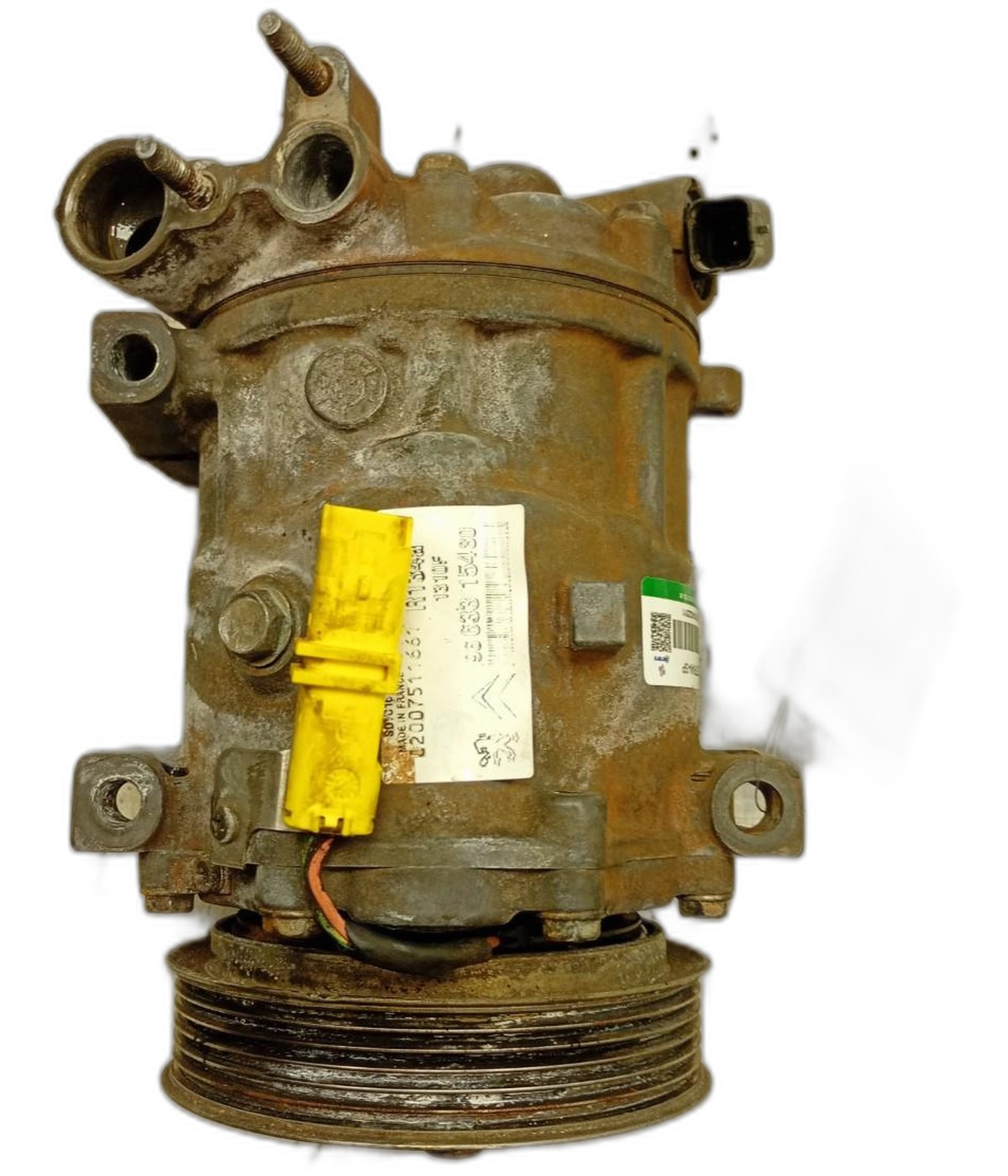 COMPRESSOR AR-CONDICIONADO PEUGEOT 407 SW ALLURE 16V 2007 - ST9663315480 - 