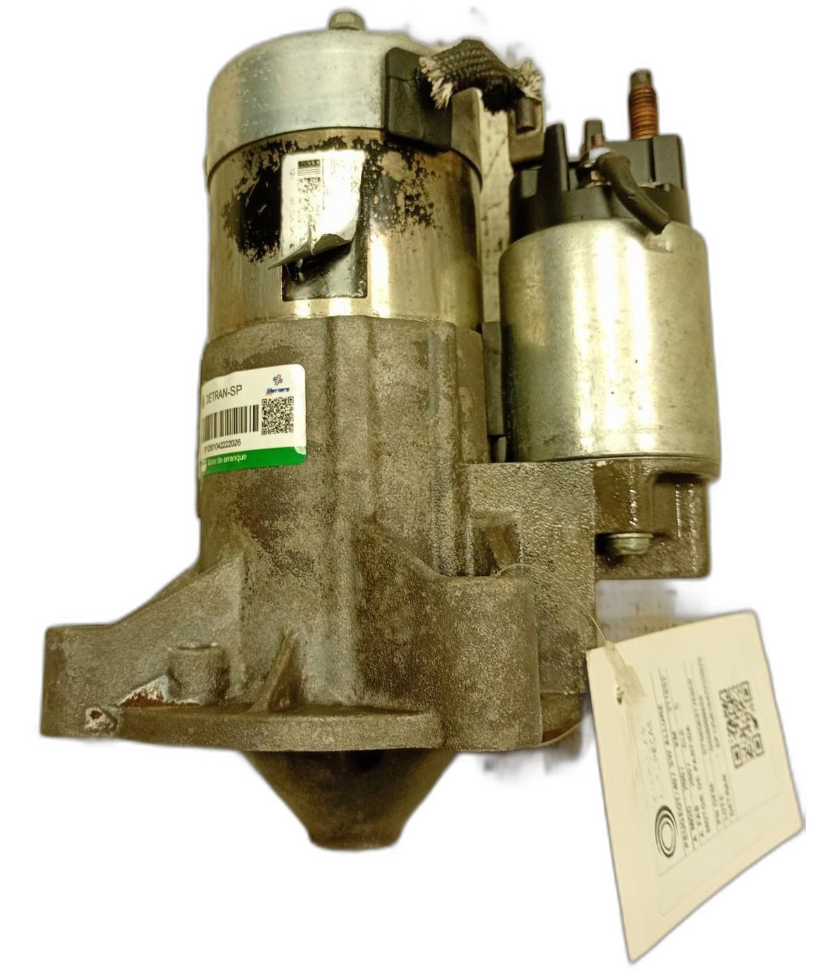 MOTOR PARTIDA PEUGEOT 407 SW ALLURE 2.0 16V 2007/2007 - ST96563176800 - 