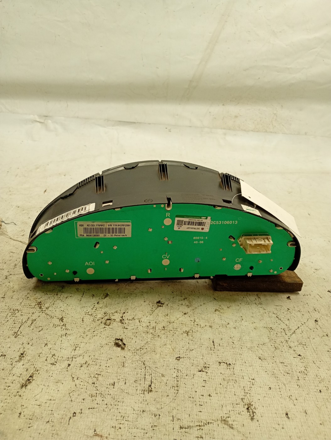 PAINEL INSTRUMENTOS PEUGEOT 407 SW ALLURE 2.0 2007/2007 - ST9658138080 - 