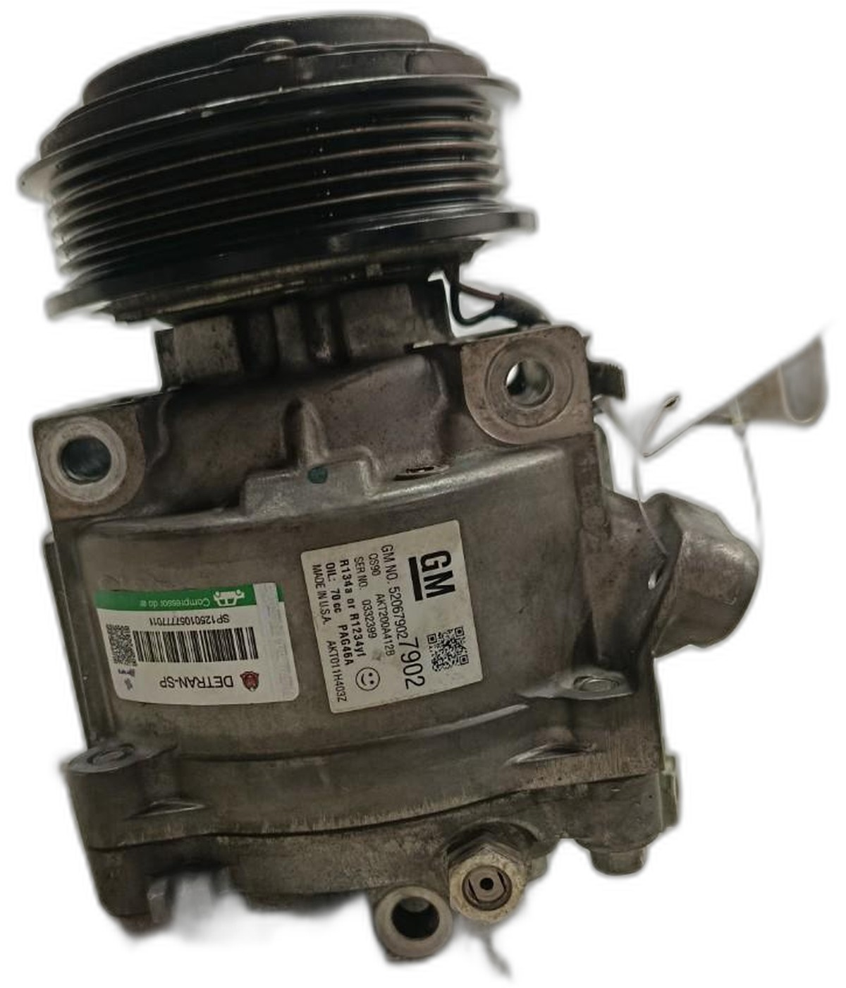 COMPRESSOR AR-CONDICIONADO CHEVROLET ONIX HATCH LT 2014/15 - 44253 - 