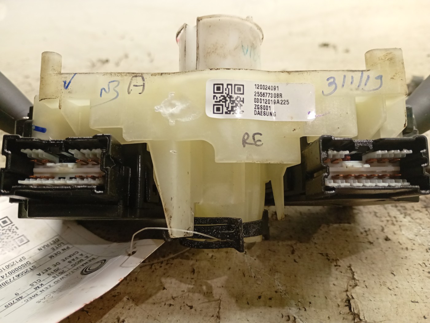CHAVE SETA RENAULT KWID ZEN 1.0 FLEX 12V 2018/2019 - ST255677308R - 