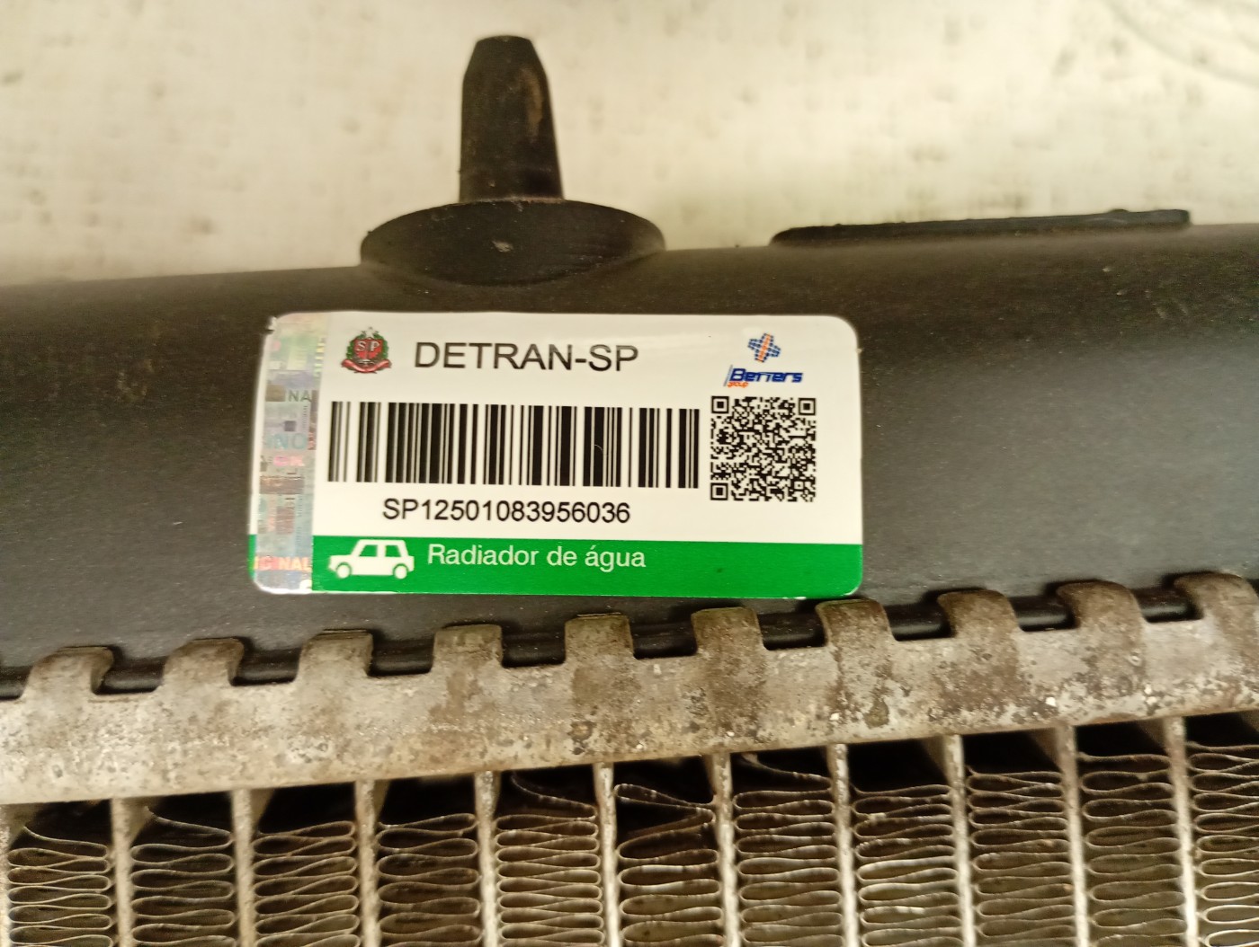 RADIADOR PEUGEOT 307 SED. PRESENCE 1.6 FLEX 16V 4P 2008/09 - 9835996080 - 