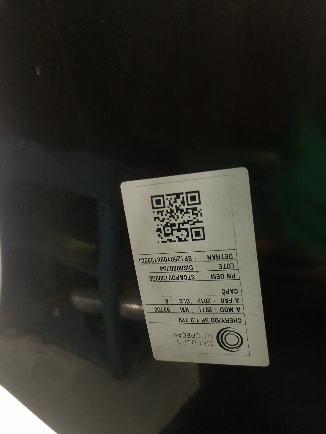 Capô Dianteiro Chery QQ 2016 a 2019 - STCAPO0730050 - 