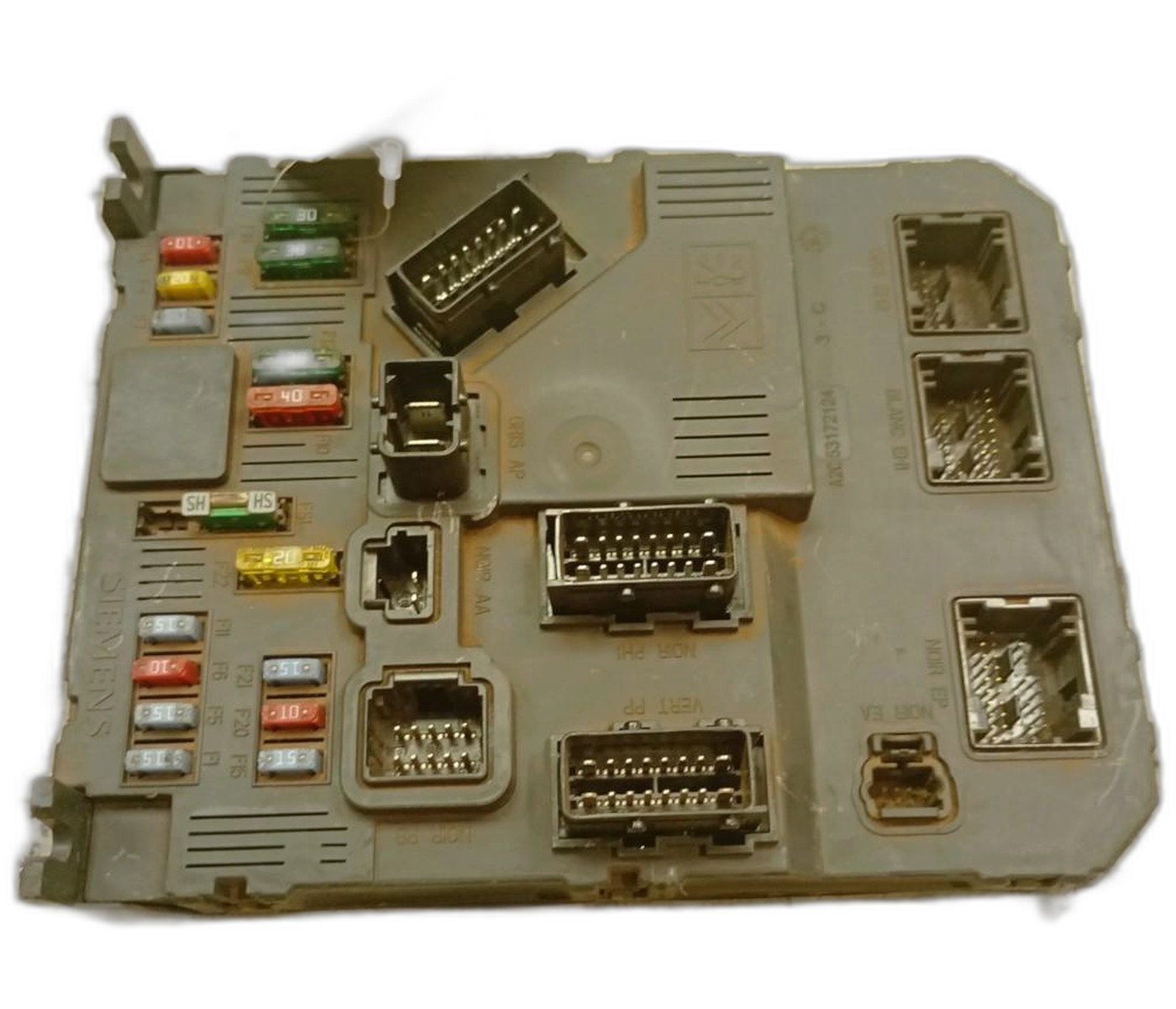 BSI/CENTRAL DERIVAÇÃO CITROEN C3 GLX/SONORA 1.4 FLEX 8V 2008 - ST9661633380 - 