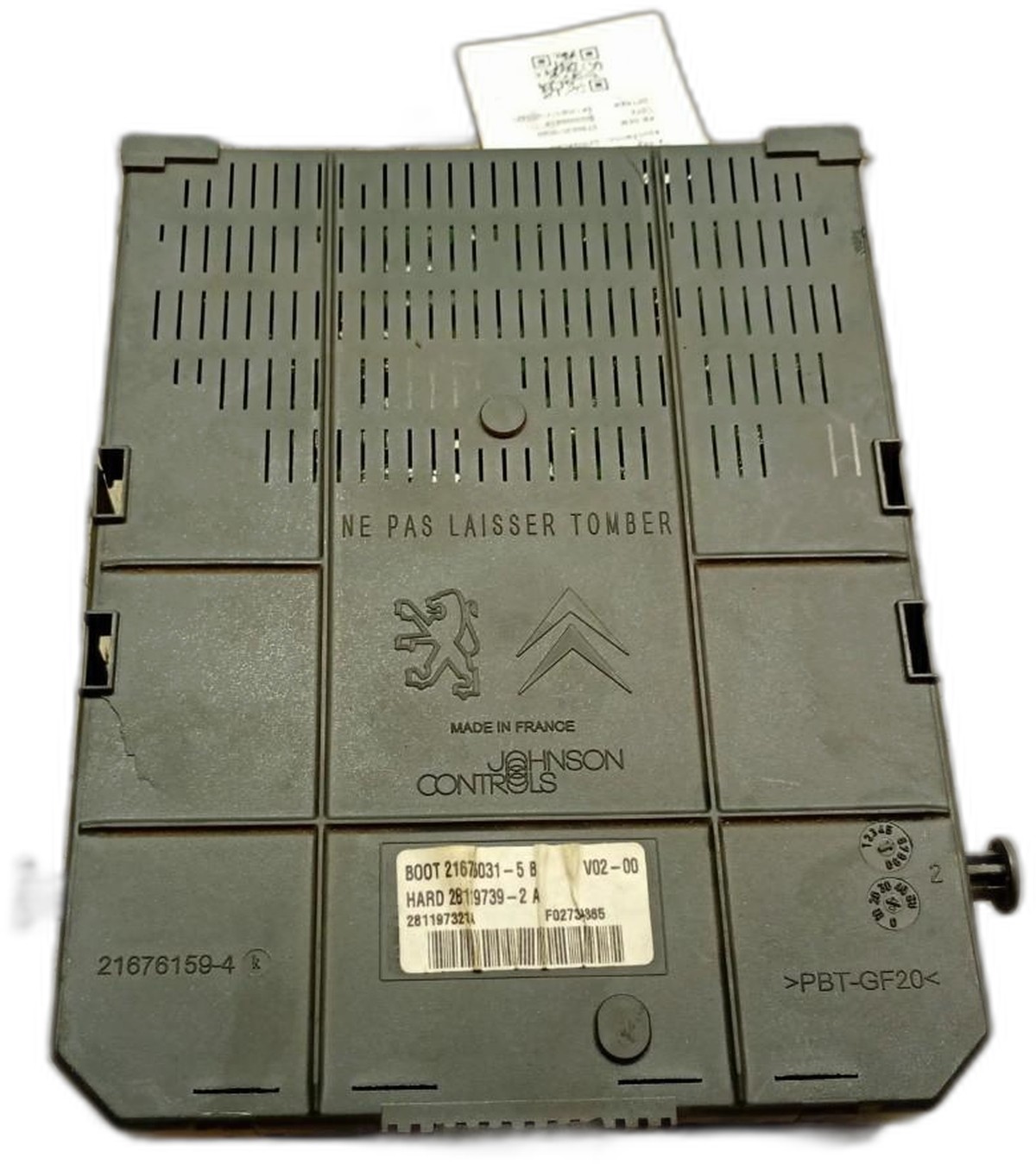 BSI/CENTRAL DERIVAÇÃO PEUGEOT 307 SOLEIL/PRESENCE 2007/2008 - ST9663510580 - 