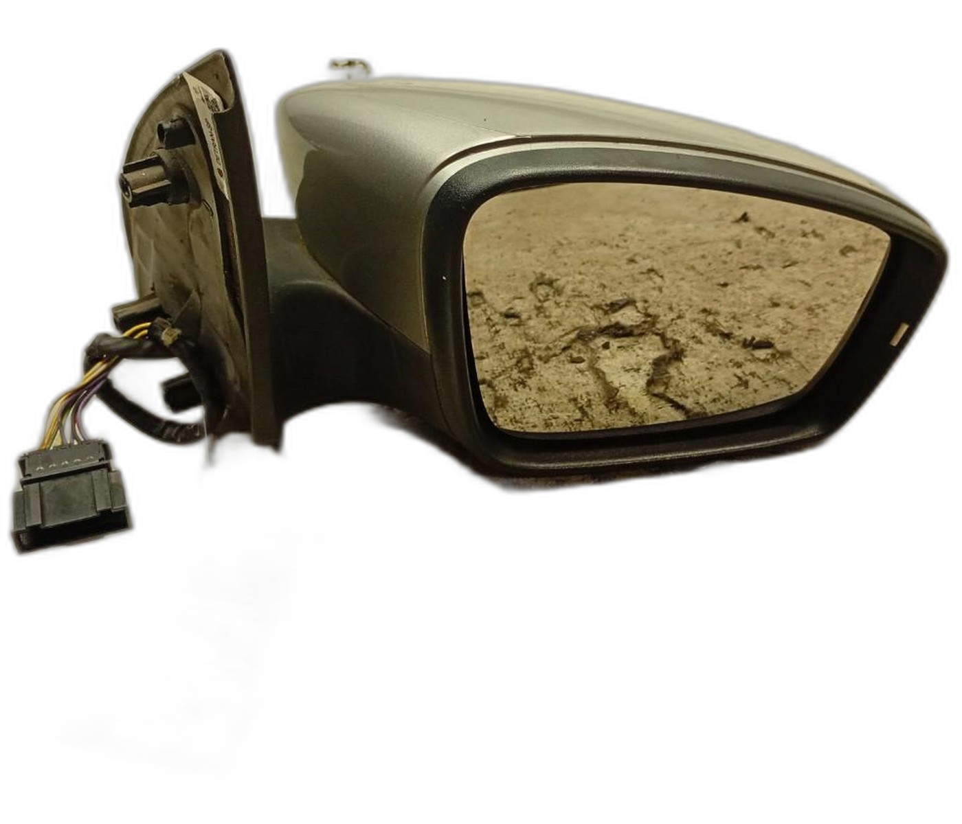 Espelho Retrovisor Preto Direito (Passageiro) Elétrico - 5U1857508N9B9 - Gol, Voyage
