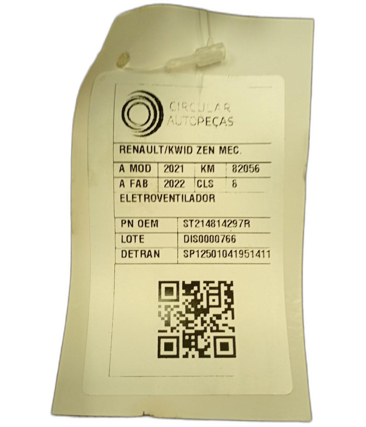 ELETROVENTILADOR - 214814297R - 