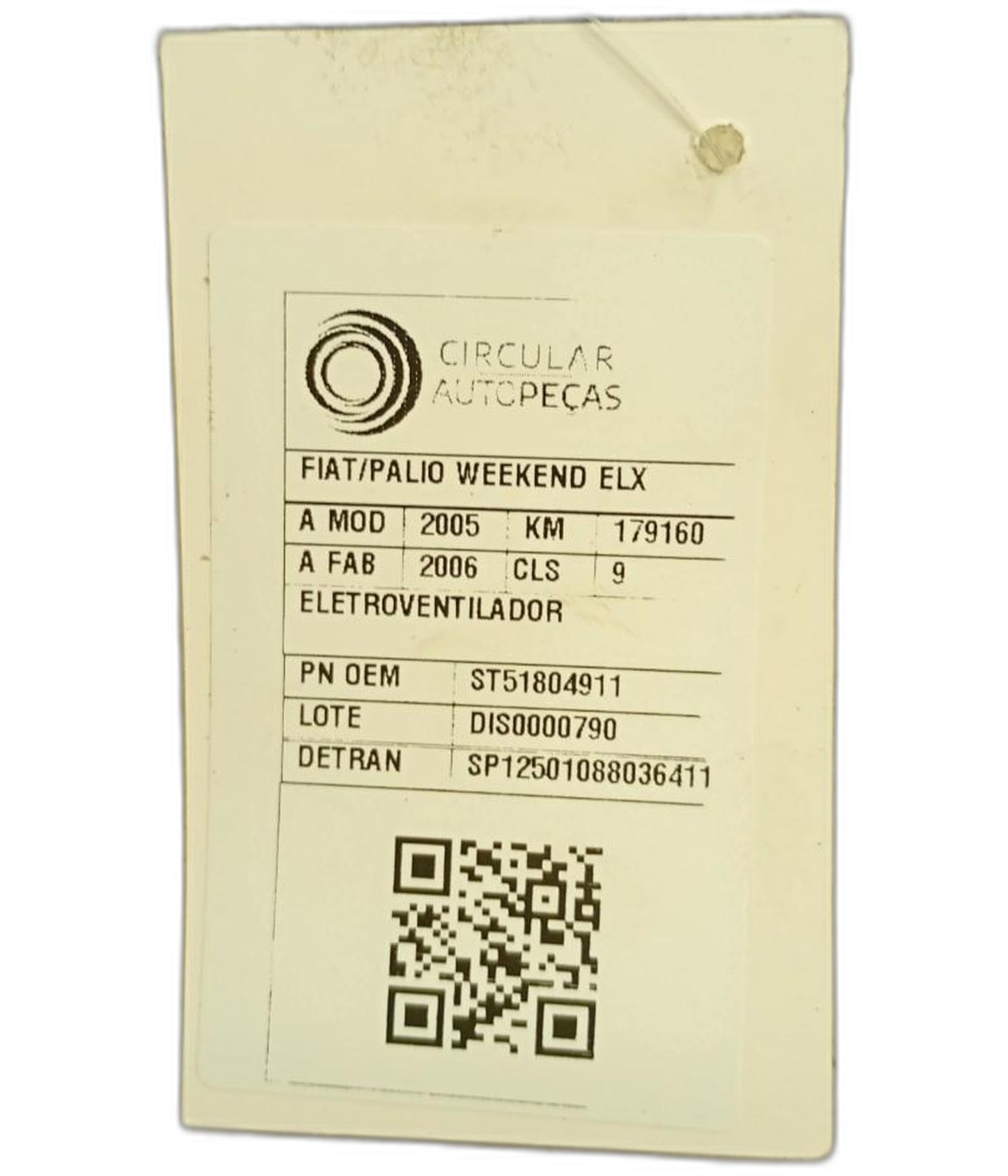 ELETROVENTILADO - 51804911 - 