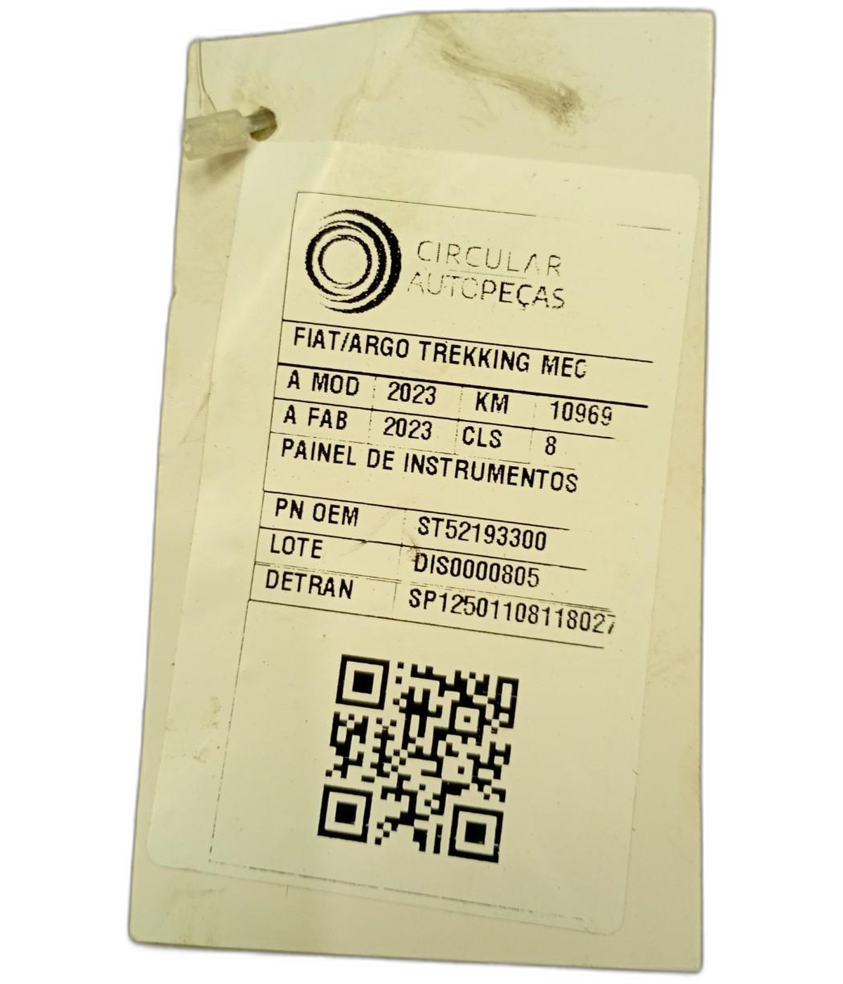 QUADRO INSTR - 52193300 - 