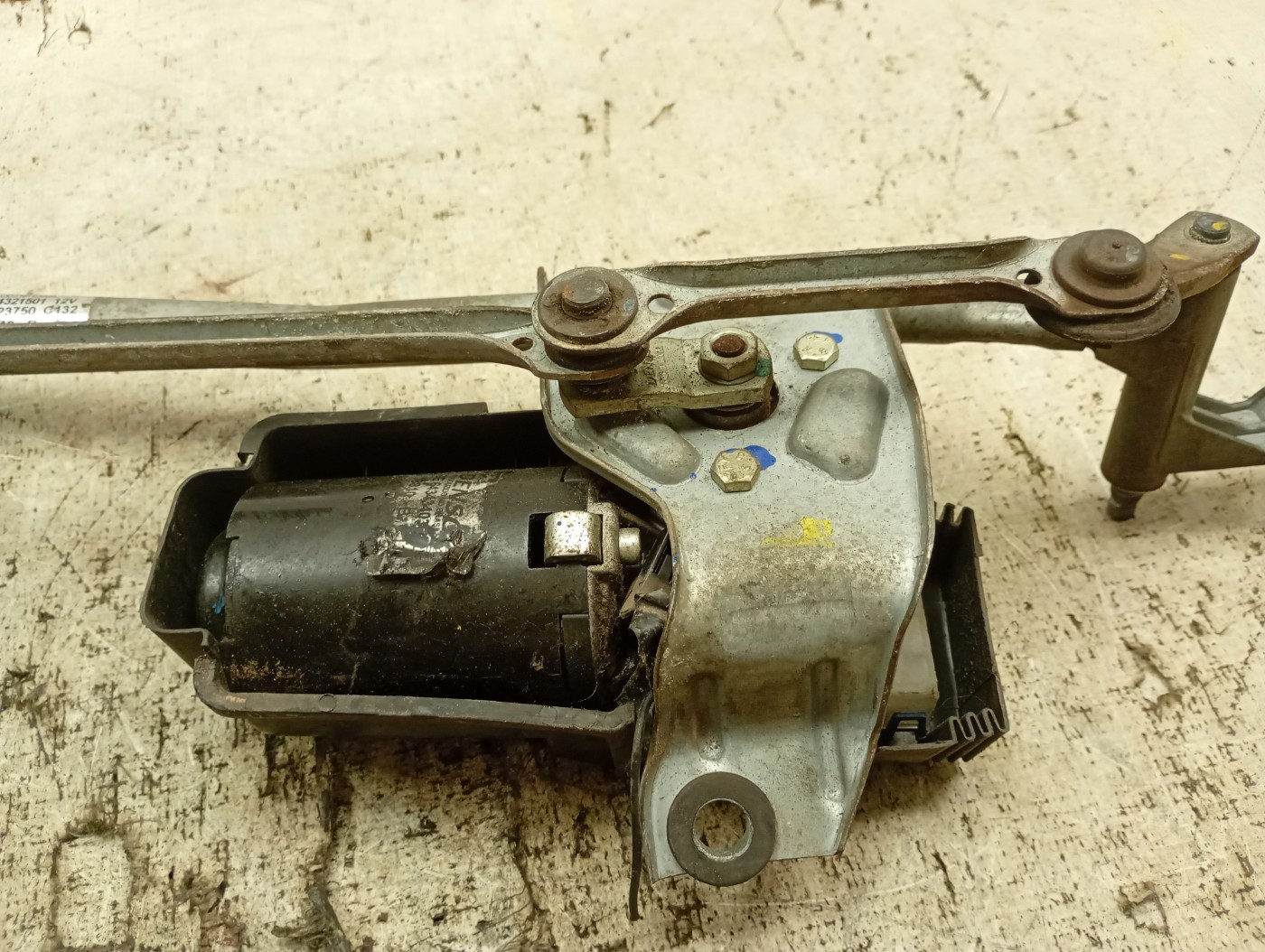 MOTOR LIMPADOR PARA-BRISA FIAT STRADA 1.4 FLEX 10/11 - STTGE64343403 - 