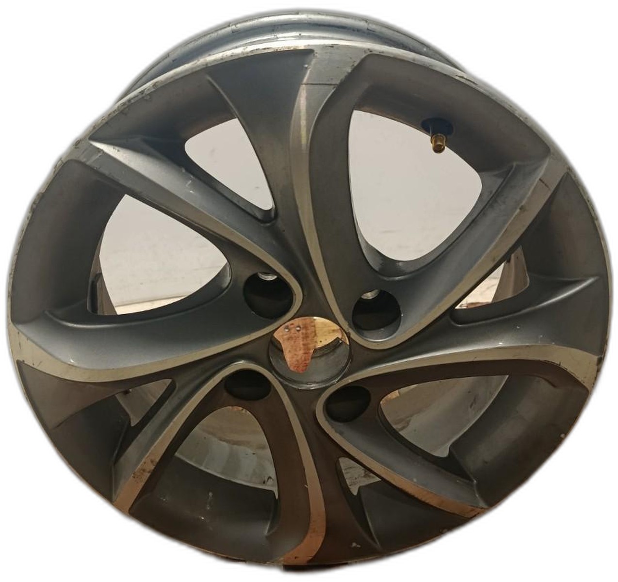RODA LIGA LEVE ARO 15 4 FUROS CINZA NETUNO CITROEN C3 - ST96778730TYTE - 