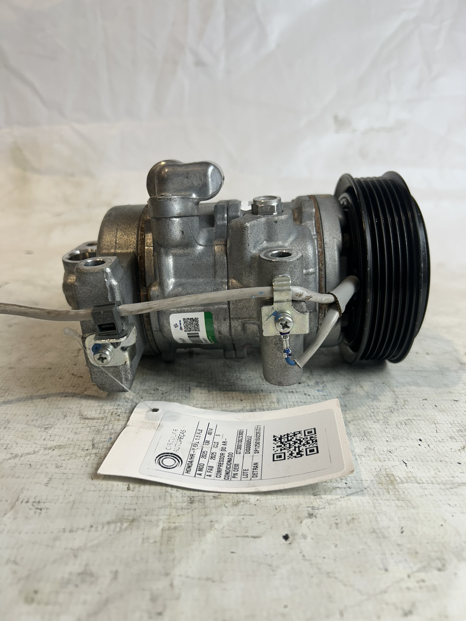 COMPRESSOR AR-CONDICIONADO HONDA HR-V EXL 1.5 2025/2025 - ST3881062XM01 - 