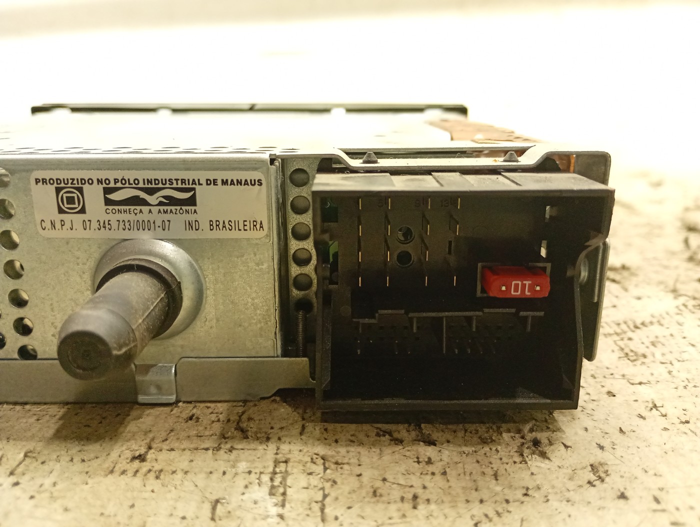 RÁDIO PEUGEOT 307 SED. PRESENCE 1.6 FLEX 16V 2010 - ST657930 - 
