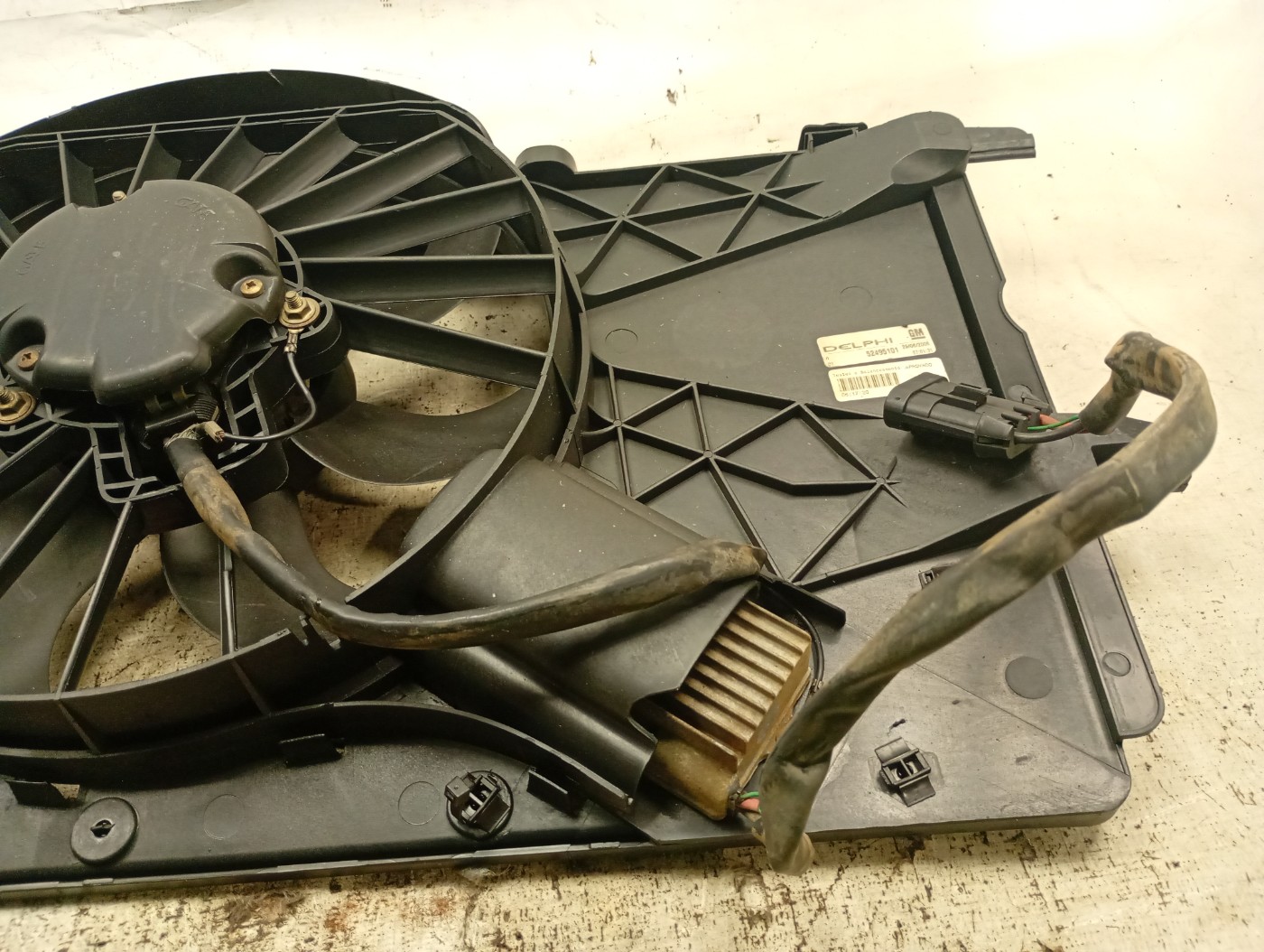 ELETROVENTILADOR CHEVROLET MERIVA JOY 1.8 MPFI 8V 2005/2006 - ST52402308 - 