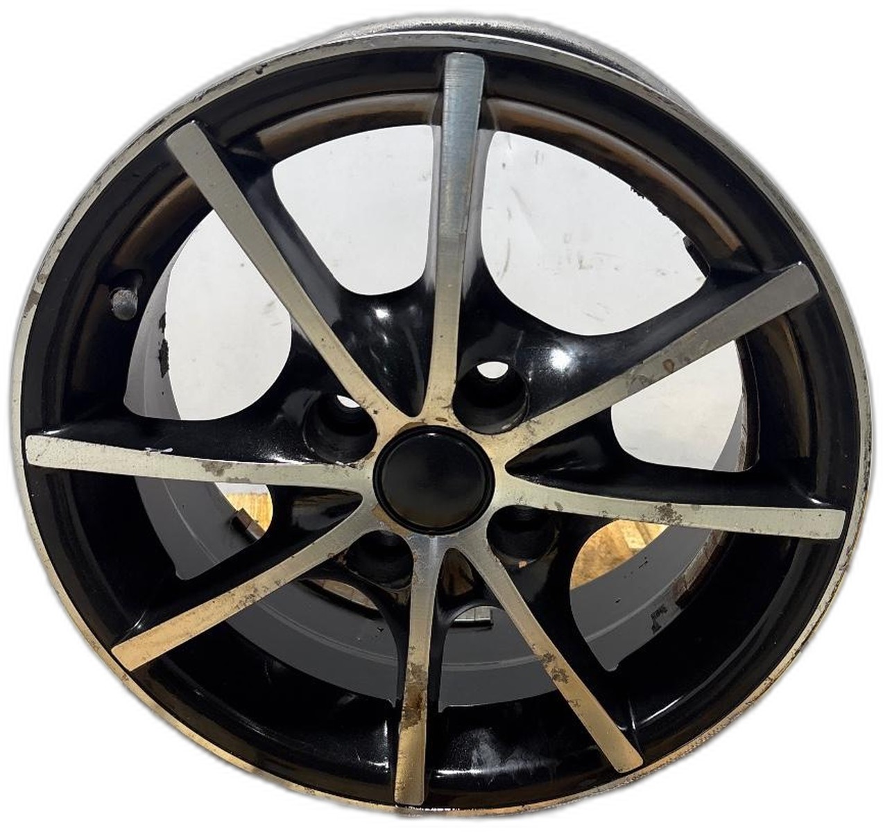 RODA LIGA LEVE ARO 14 4 FUROS DIAMANTADA VOLKSWAGEN GOL - ST377601025AEM77TE - 