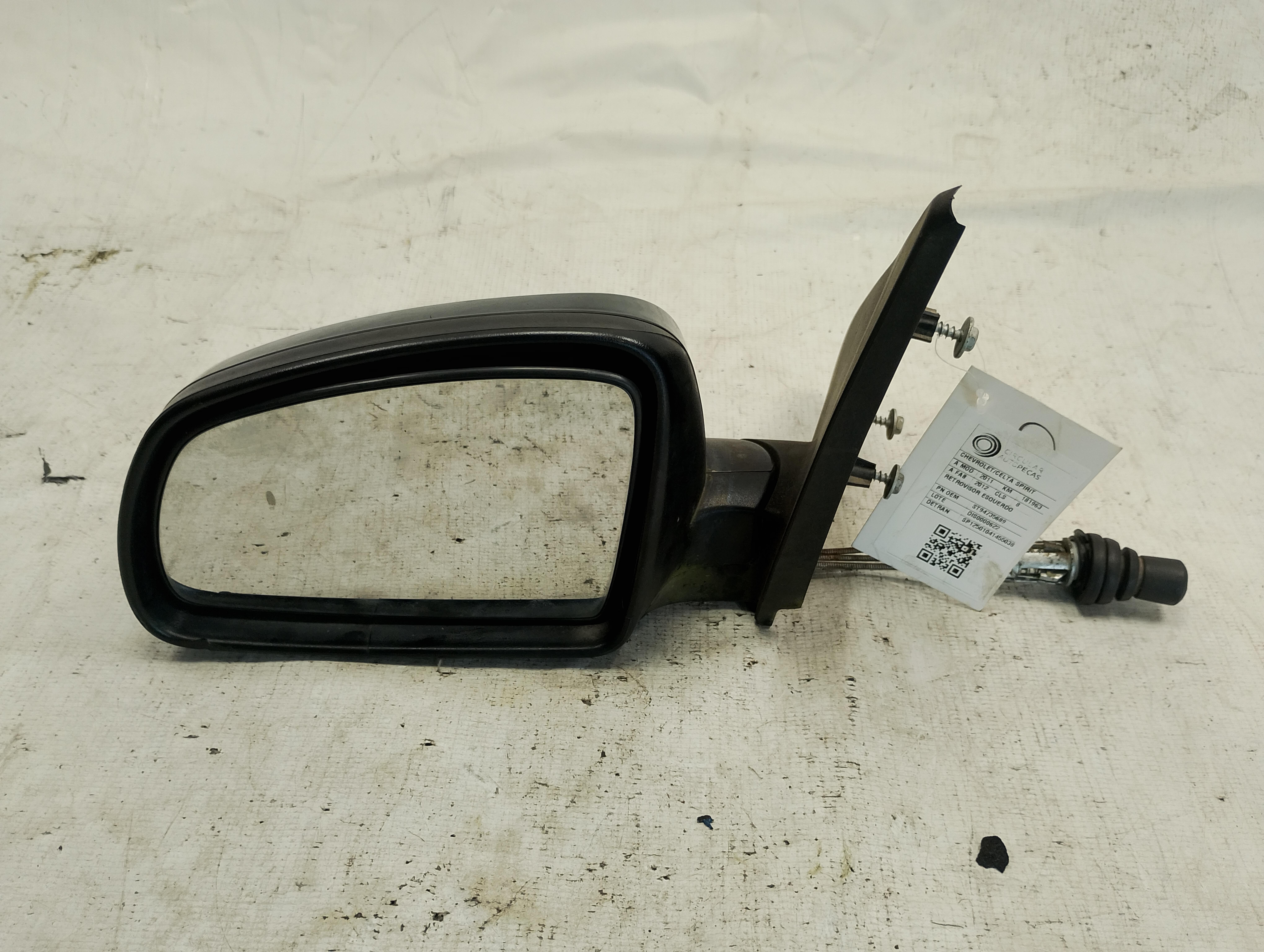 RETROVISOR ESQUERDO CHEVROLET CELTA SPIRIT/ LT 1.0 2011/2012 - ST94735689 - 