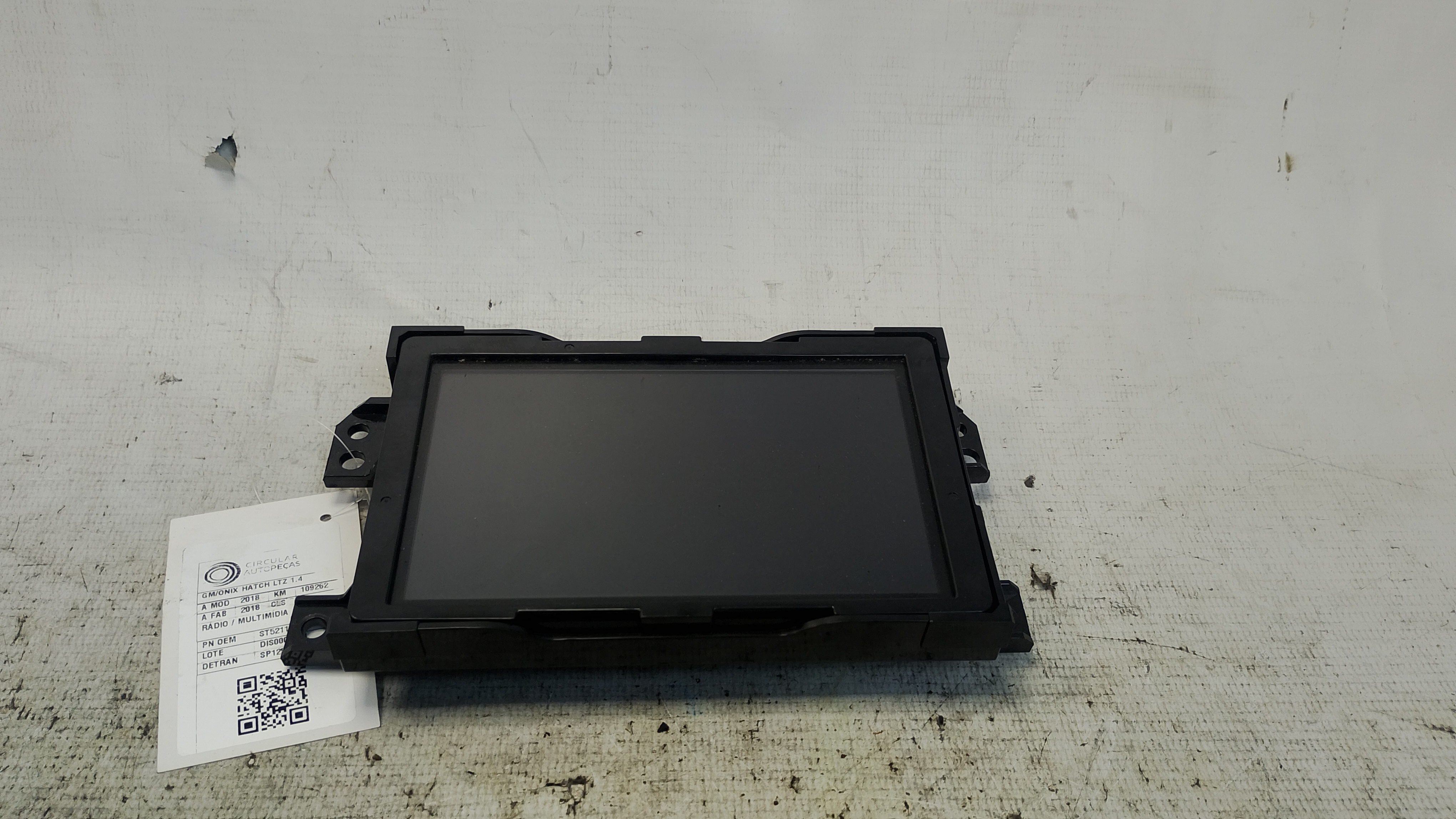 RÁDIO CHEVROLET ONIX HATCH LT 1.0 8V FLEXPOWER 5P 2019 - ST52112270 - 