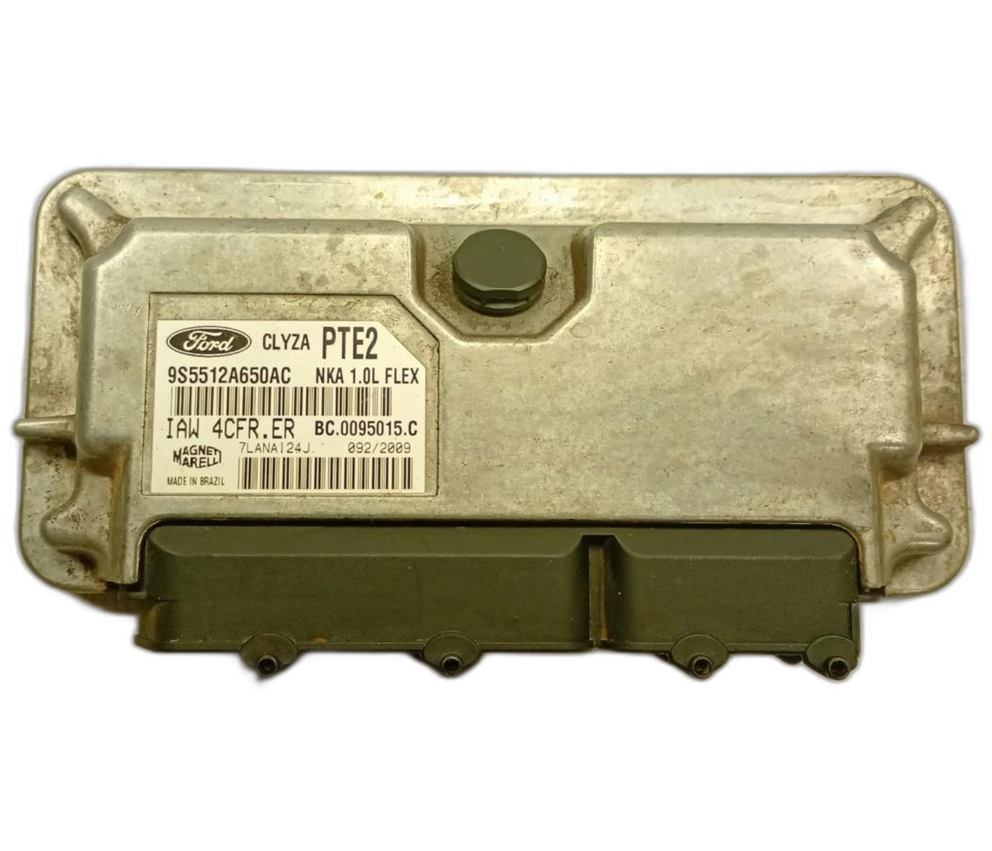 MÓDULO INJEÇÃO FORD KA 1.0 8V ST FLEX 3P 2008/2009 - ST9U7512A650AA - 