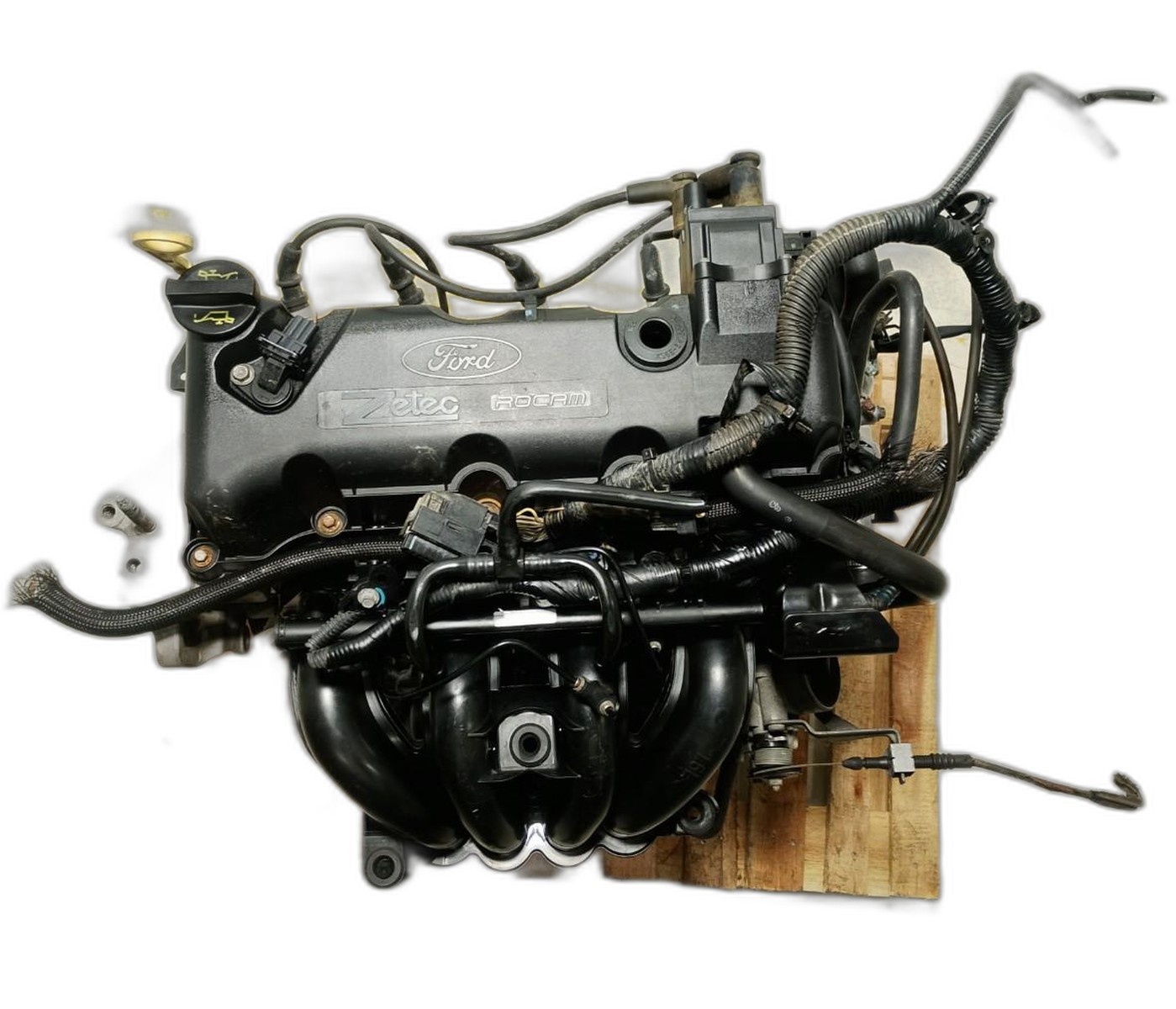 MOTOR COMPLETO FORD FIESTA SED. 1.6 8V FLEX 2012/2013 - ST9S6G6006AA - 
