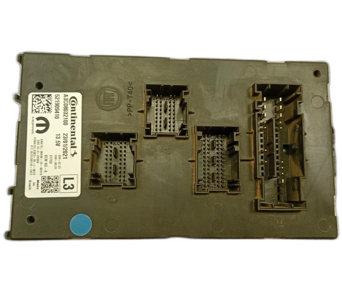 BSI/CENTRAL DERIVAÇÃO FIAT STRADA FREEDOM 1.3 FLEX 8V 2021 - ST52150414 - 