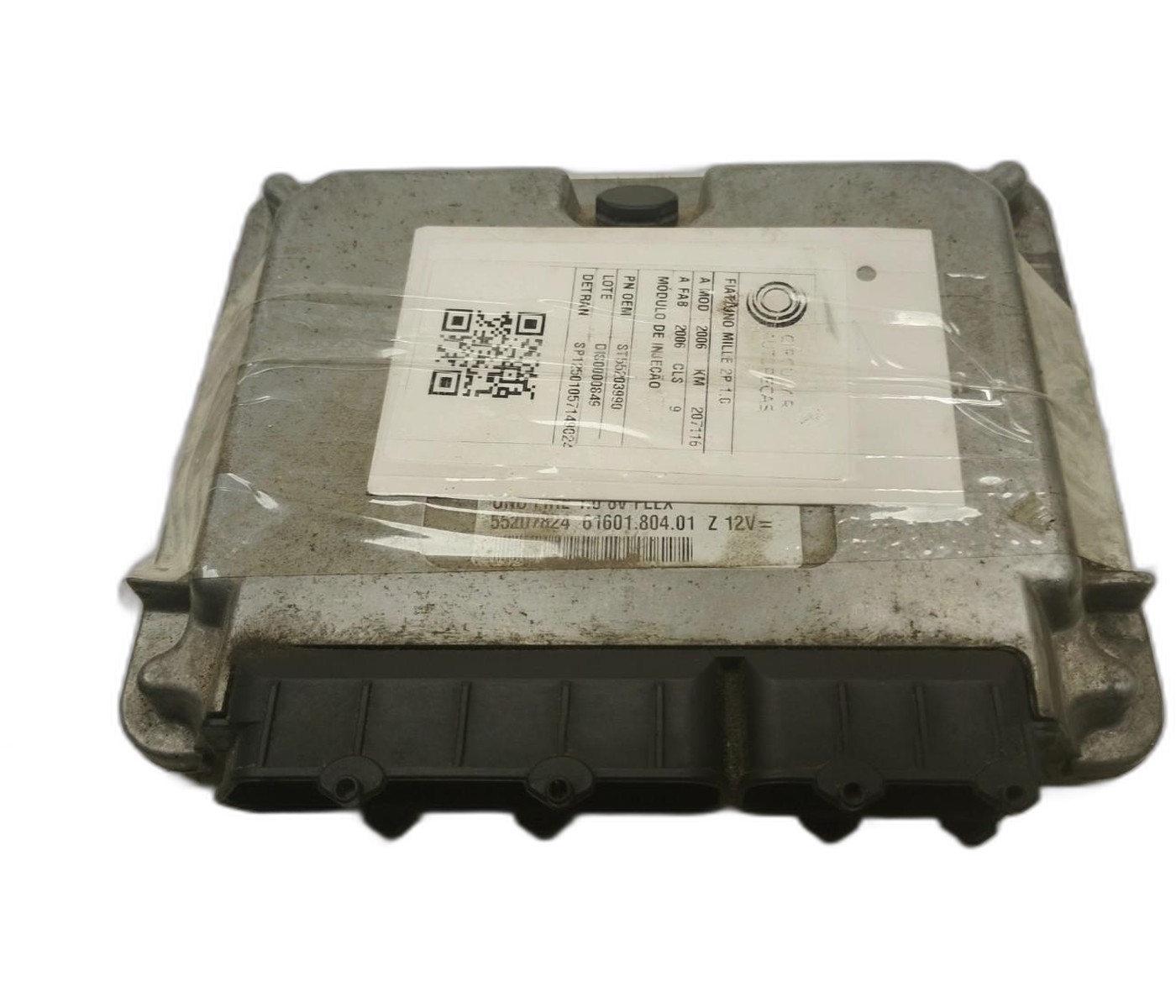 MÓDULO INJEÇÃO FIAT UNO MILLE 1.0 F.FLEX 2006/2006 - ST55203990 - 