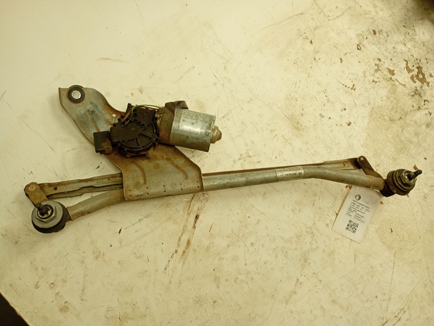 MOTOR LIMPADOR PARABRISA RENAULT SANDERO EXPRESS 1.0 13/14 - ST6001550057 - 