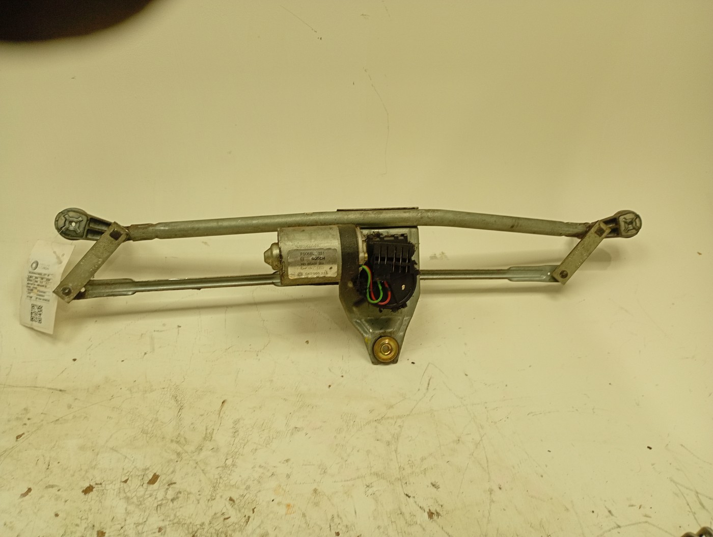 MOTOR LIMPADOR PARA-BRISA VOLKSWAGEN GOL CITY 1.0 2006 - ST5X0955601 - 
