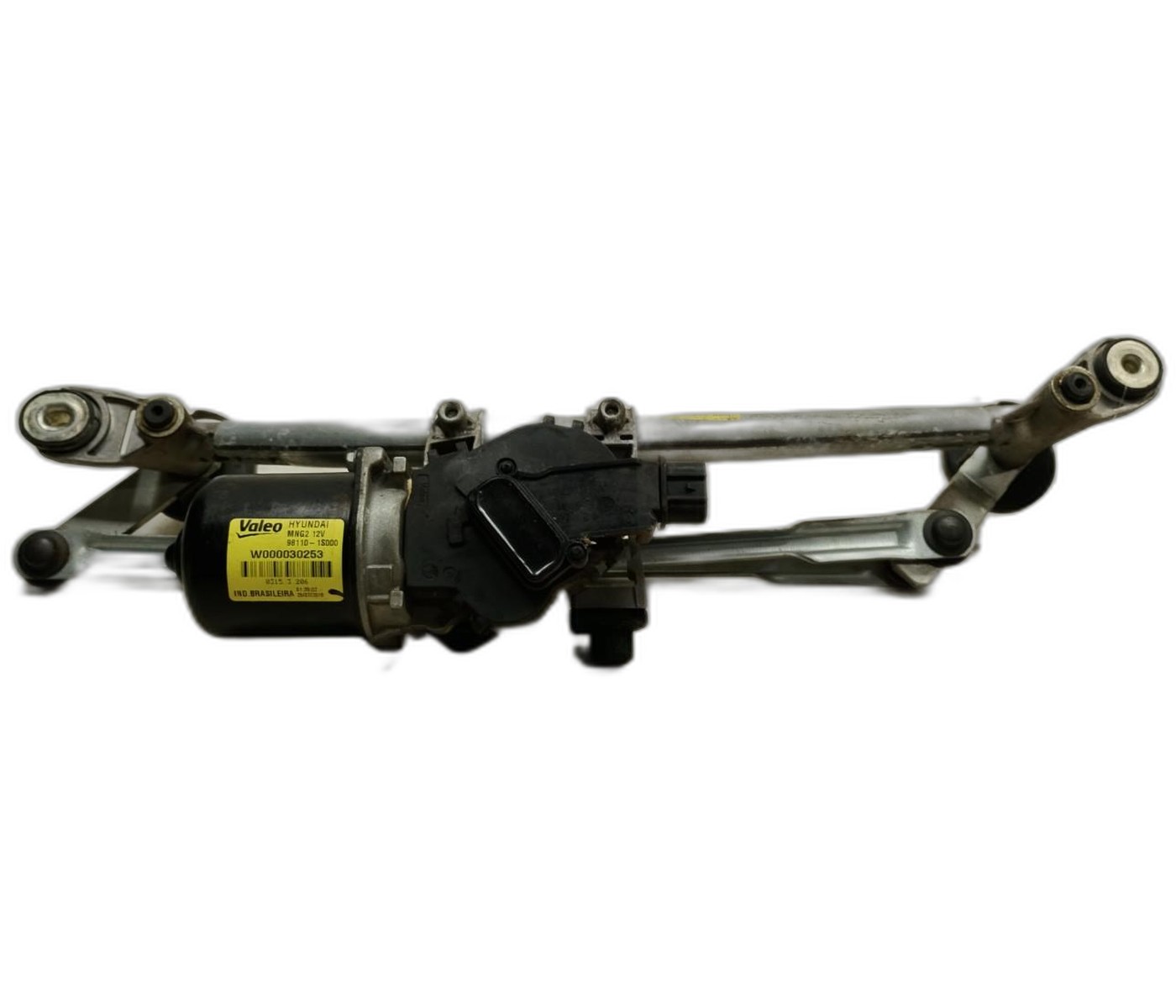 MOTOR LIMPADOR PARA-BRISA HYUNDAI HB20 COMF. 1.0 FLEX 18/19 - ST981001S000 - 