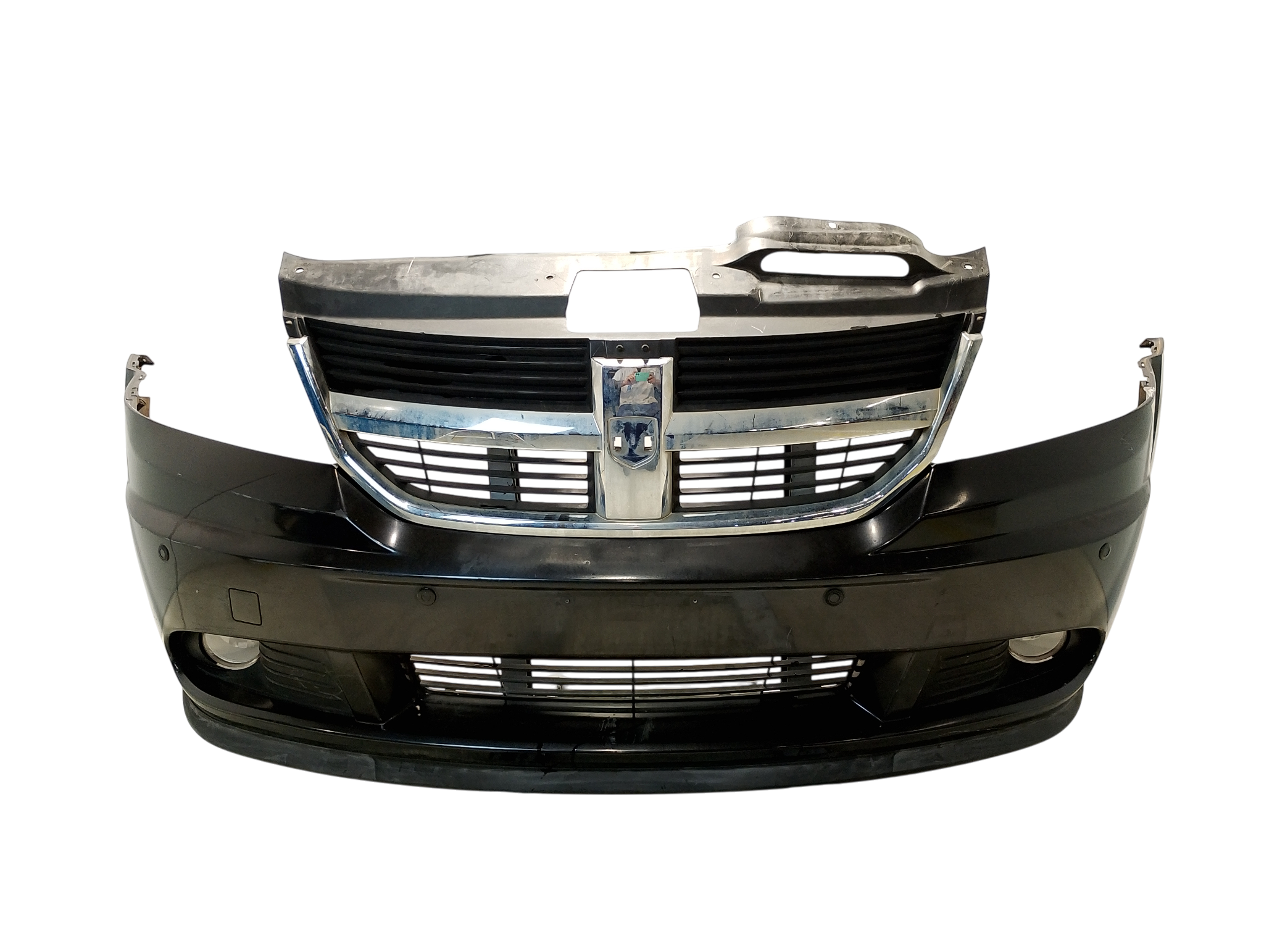 PARA-CHOQUE DIANTEIRO DODGE JOURNEY RT 2.7 PRETO 2010 - 68034175AE - 