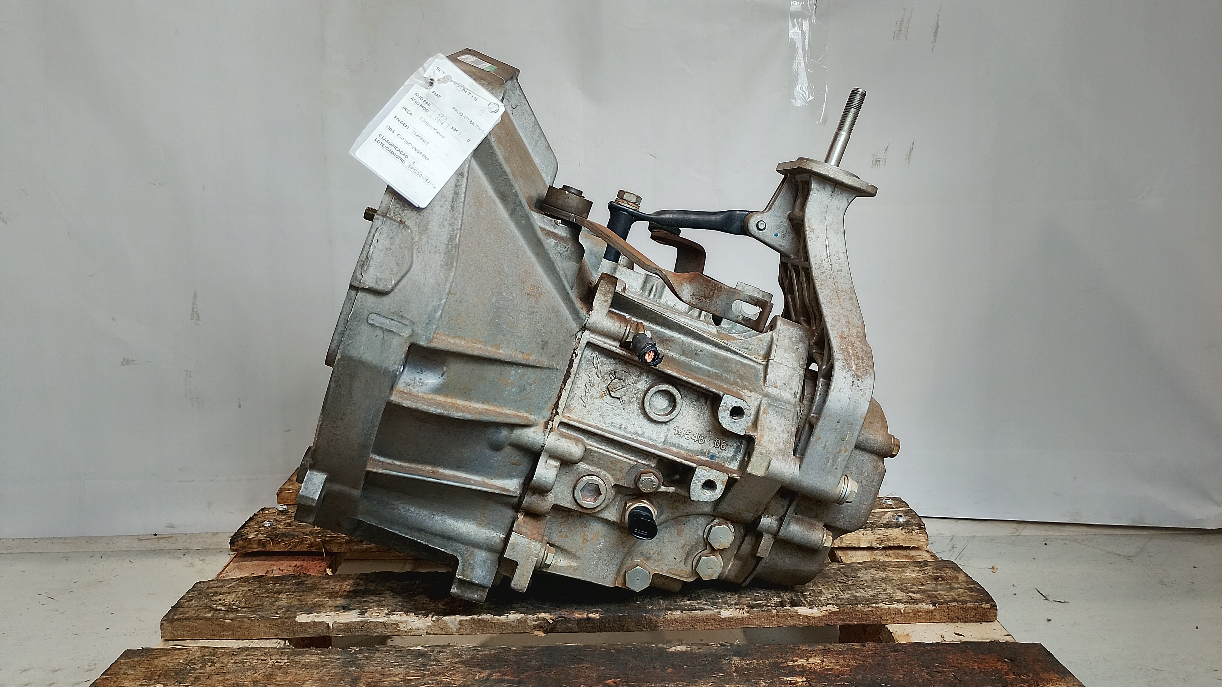 CÂMBIO MANUAL FIAT PALIO ATTRACTIVE 1.0 2014/2015 - 55248662 - 