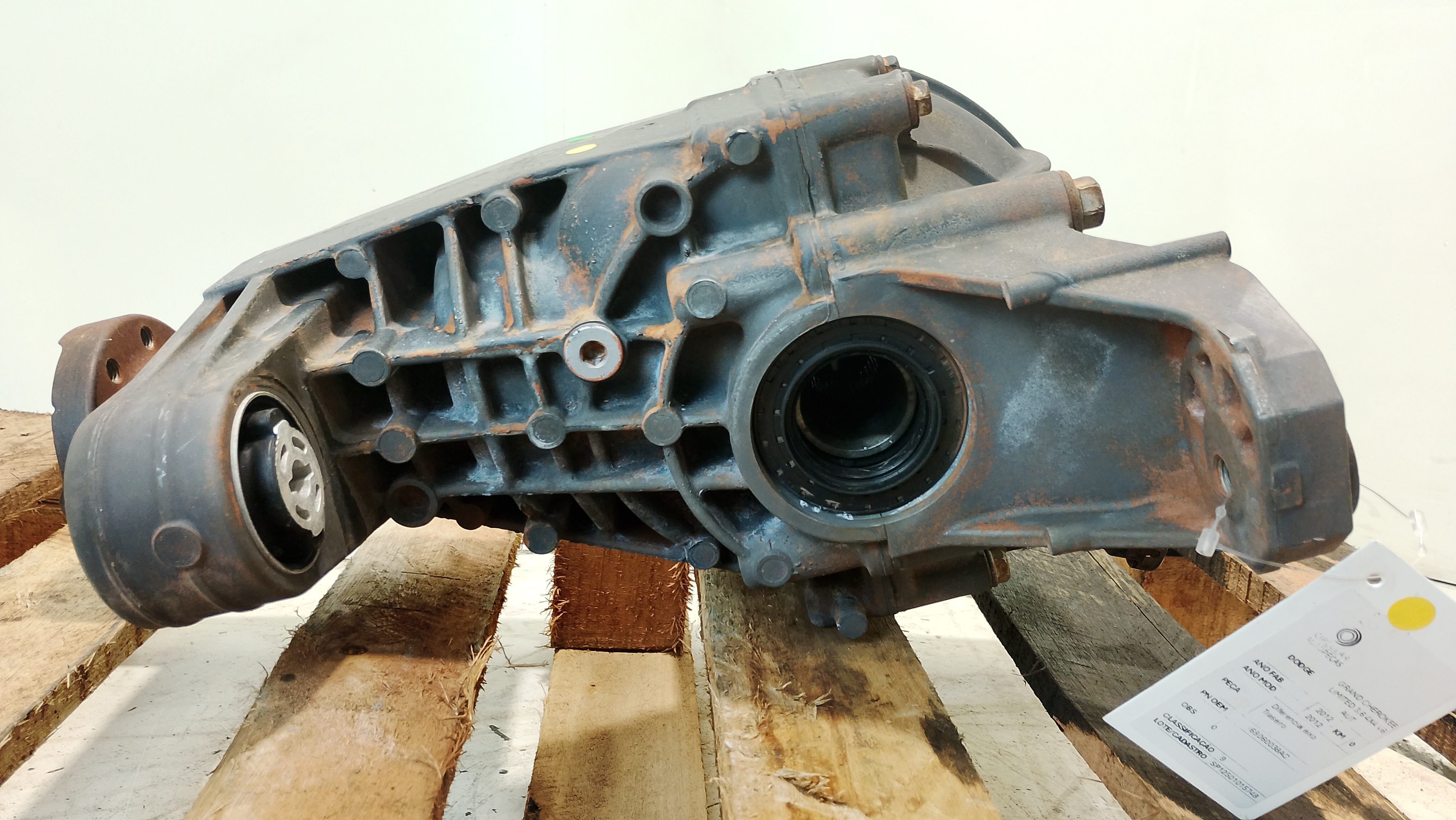 DIFERENCIAL EIXO TRASEIRO JEEP GRAND CHEROKEE LIMITED 2012 - 68060038AC - 